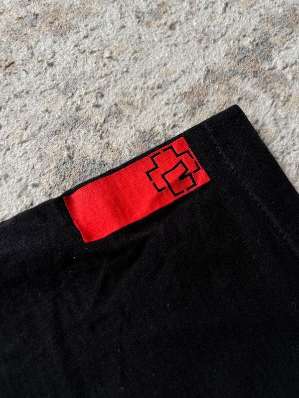 Other Rammstein x Fruit of the Loom Logo T-Shirt Vintage 2000sRare Size US XL / EU 56 / 4 - 4 Thumbnail