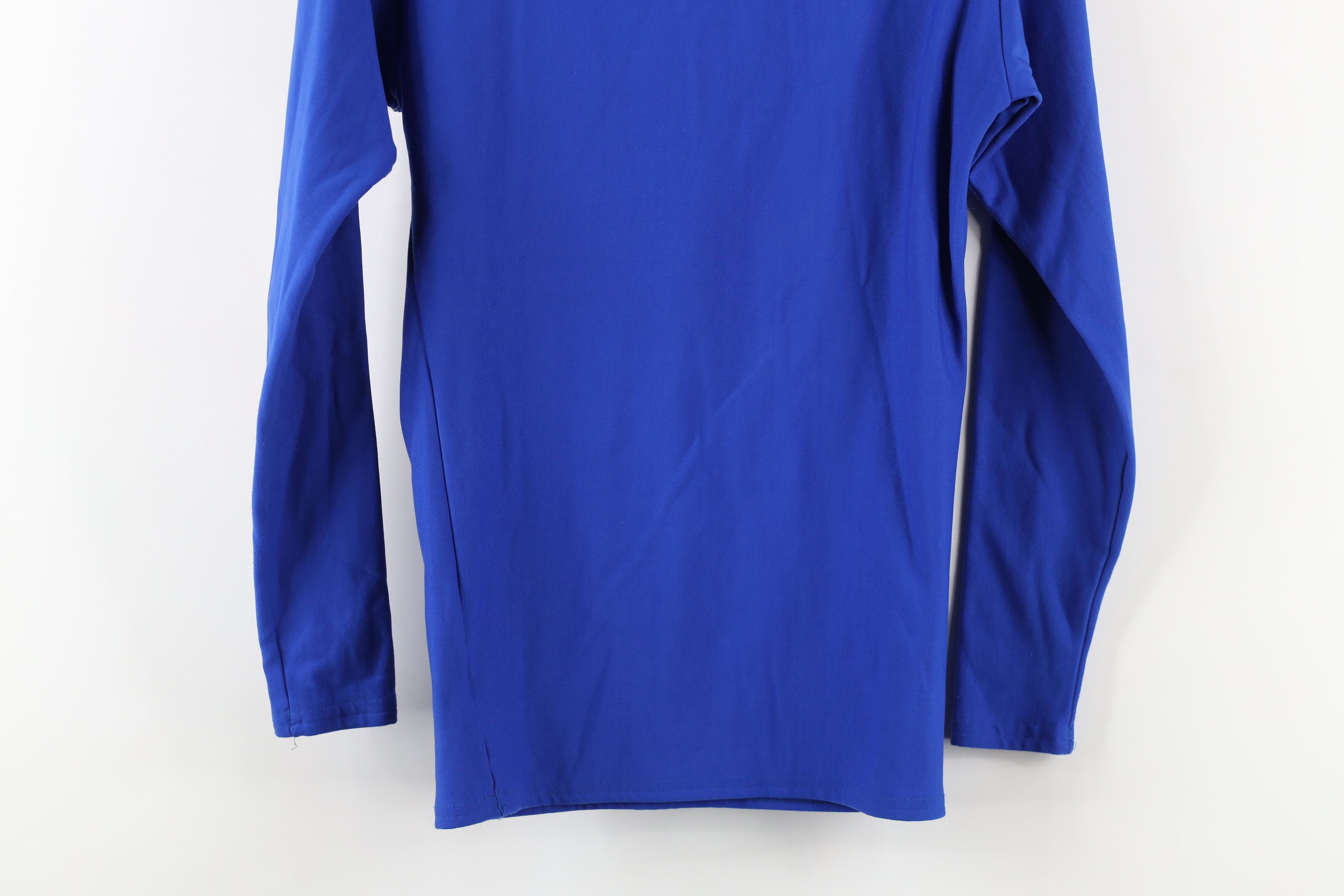 Under Armour × Vintage Under Armour Compression Mock Neck Training T-Shirt Blue Size US S / EU 44-46 / 1 - 11 Thumbnail