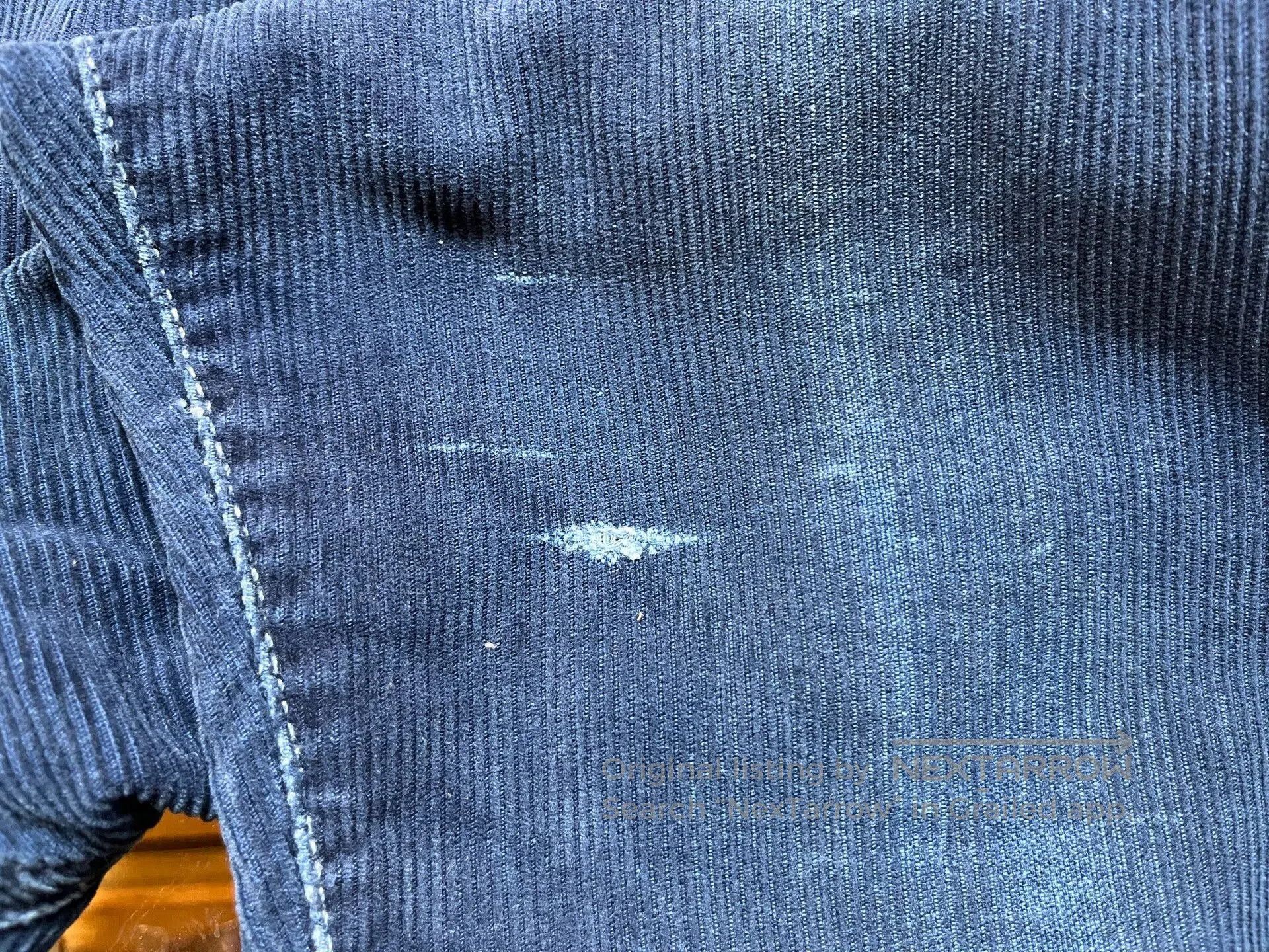 RRL Ralph Lauren RRL Blue Dyed Corduroy Pants. Size US 28 / EU 44 - 6 Thumbnail