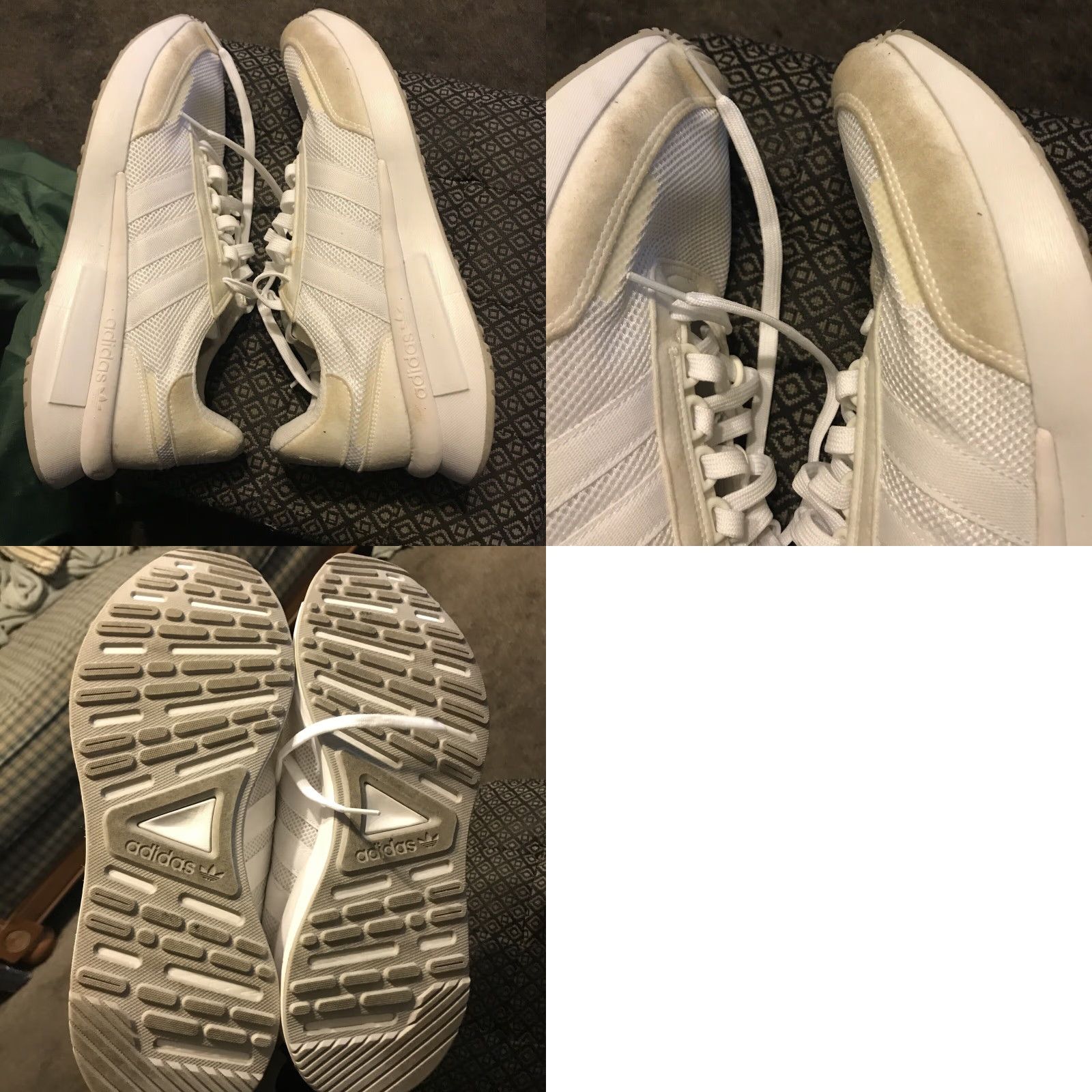 Adidas ADIDAS ORIGINALS RETROSET FTWR WHITE GREY TWO Size 11.5 Mens Athletic Sneakers Mens Shoes M Wide US 11.5 Retroset FTWR White Grey Two Size US 12 / EU 45 - 8 Thumbnail