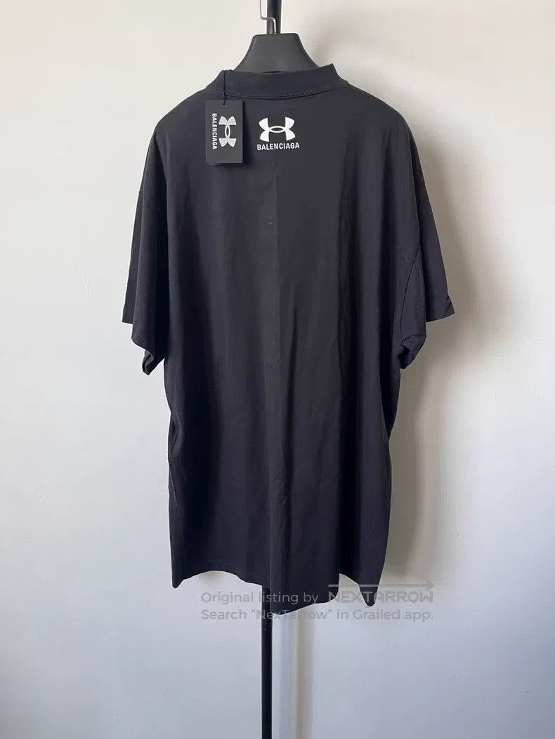 Balenciaga Balenciaga Under Armour Collaboration Short Sleeve T-Shirt Size US M / EU 48-50 / 2 - 2 Thumbnail
