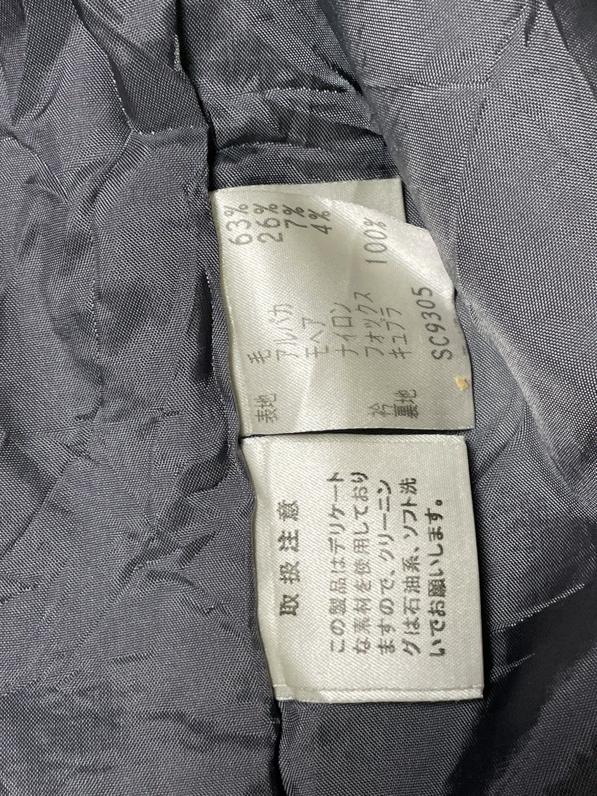 Japanese Brand × Vintage JUN ASHIDA Japanese Brand Fur Collar Coat (65) Size US L / EU 52-54 / 3 - 8 Thumbnail