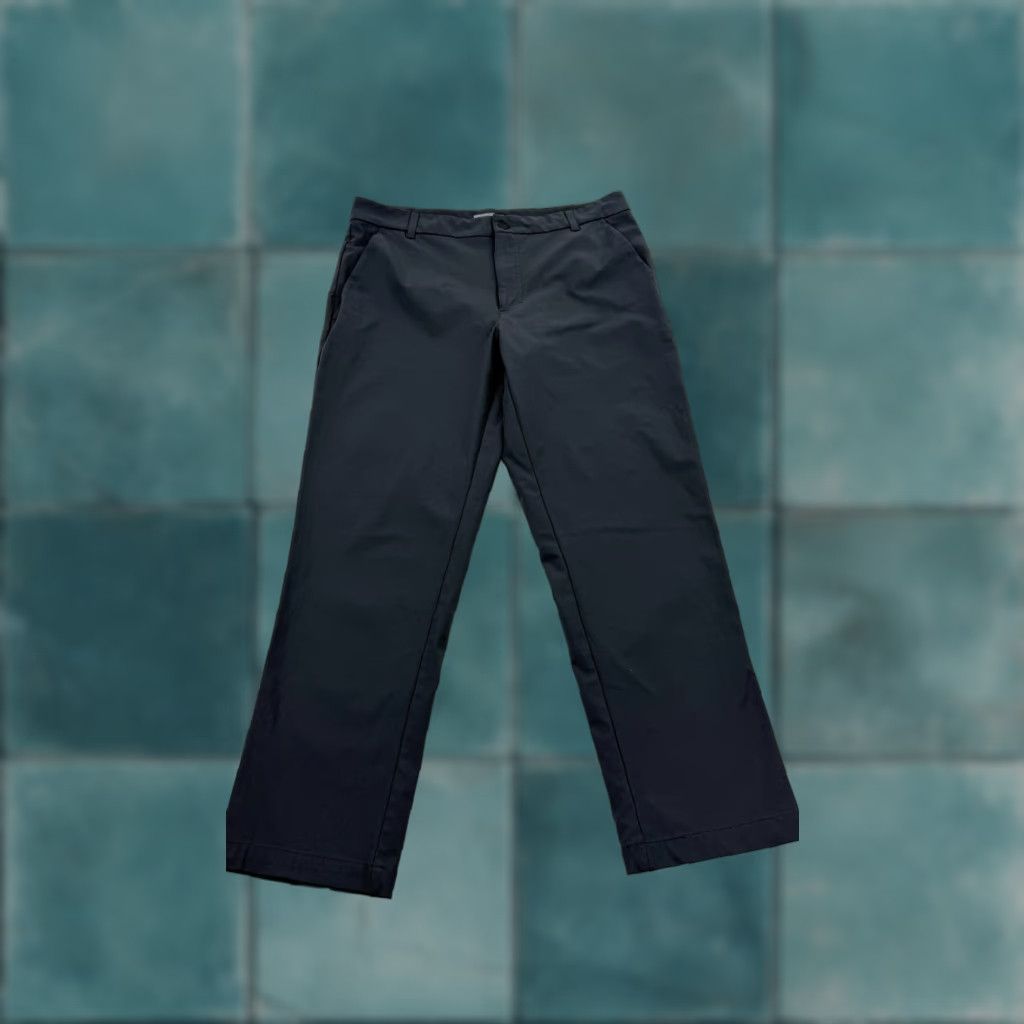 Vintage VRST Pants Mens 35x30 Dark Gray Performance Chino Golf Stretch Flat Front Size US 33 - 1 Thumbnail