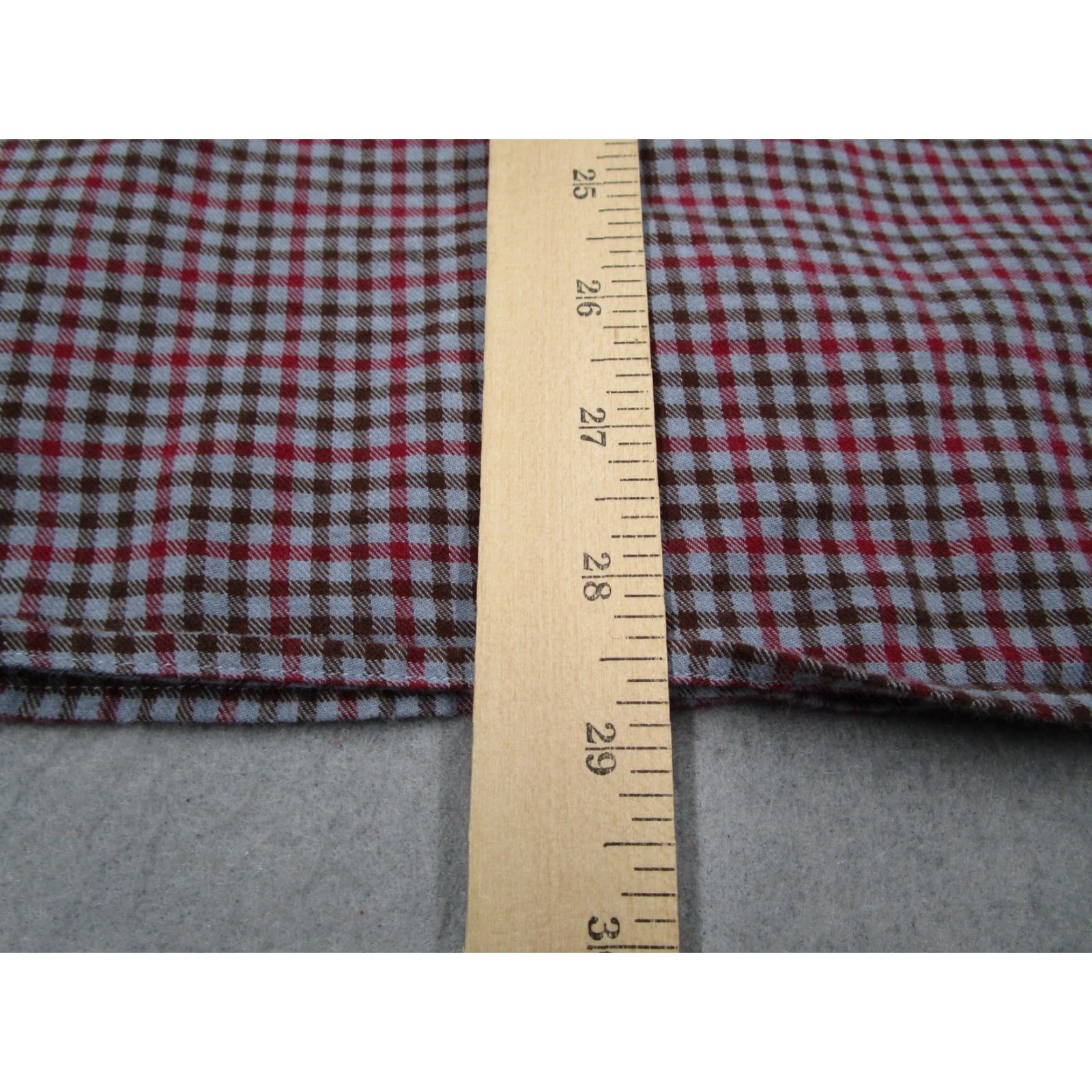 UNTUCKit UNTUCKit Shirt Mens 2XL XXL Red Check Flannel Button-Up Long Sleeve Vintage No (adapted constraints) Size US XXL / EU 58 / 5 - 7 Thumbnail