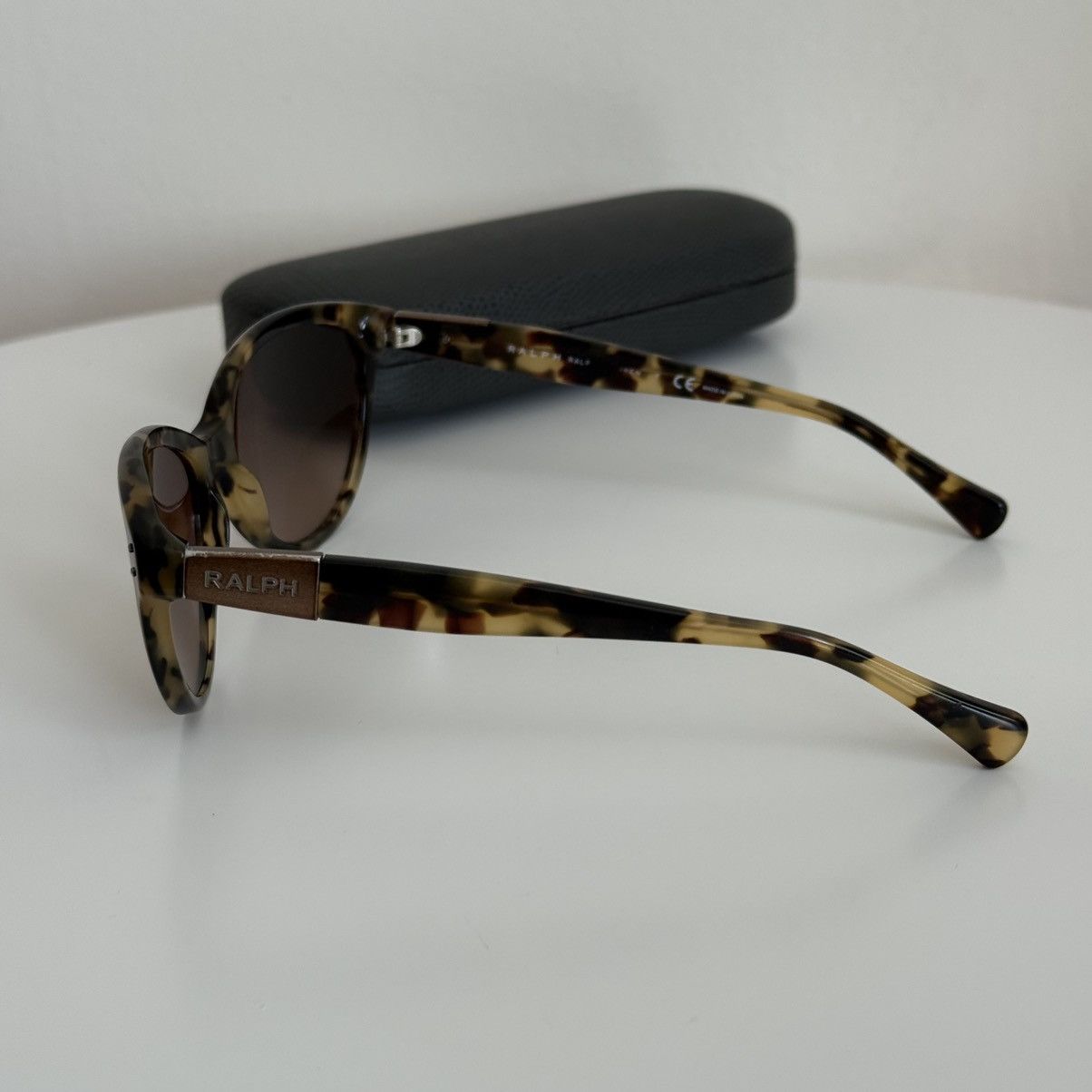 Polo Ralph Lauren Ralph Sunglasses RA5168 Tortoise Shell Oversized Oval Lens Size ONE SIZE - 7 Thumbnail