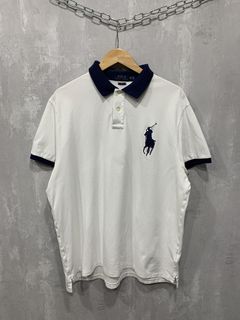 Playera polo discount ralph lauren blanca