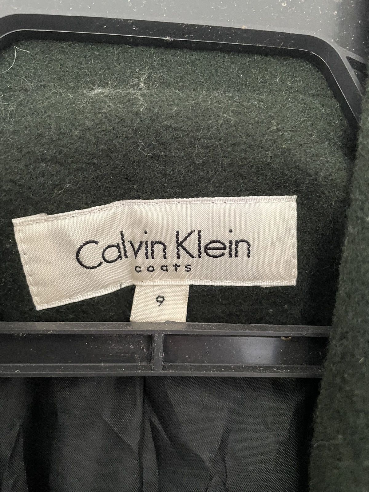 Calvin Klein × Designer CALVIN KLEIN TOPCOAT GREEN COLOURWAY Size US L / EU 52-54 / 3 - 4 Thumbnail