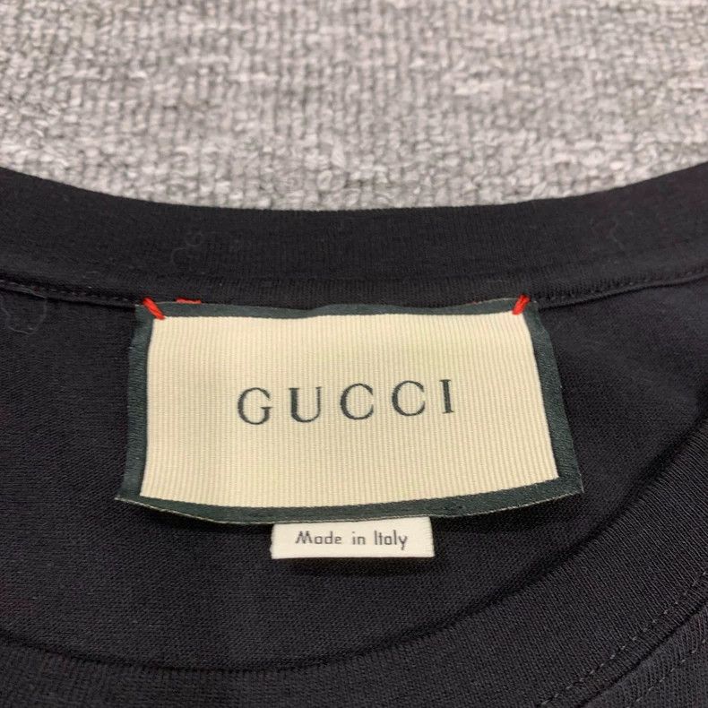Gucci Gucci Black double G short sleeves 2501-Nextarrow Size US S / EU 44-46 / 1 - 6 Thumbnail
