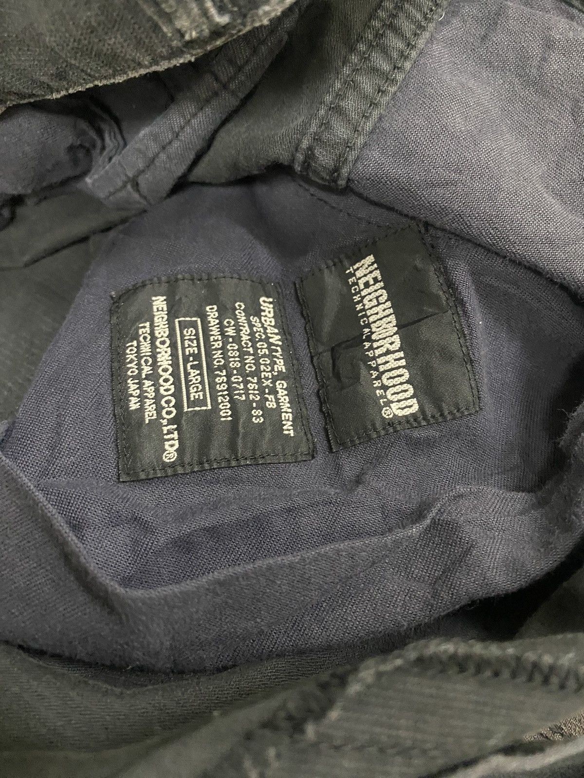 Neighborhood FADED NEIGHBORHOOD JAPAN CARGO PANTS LGB 90s Size US 34 / EU 50 - 13 Thumbnail