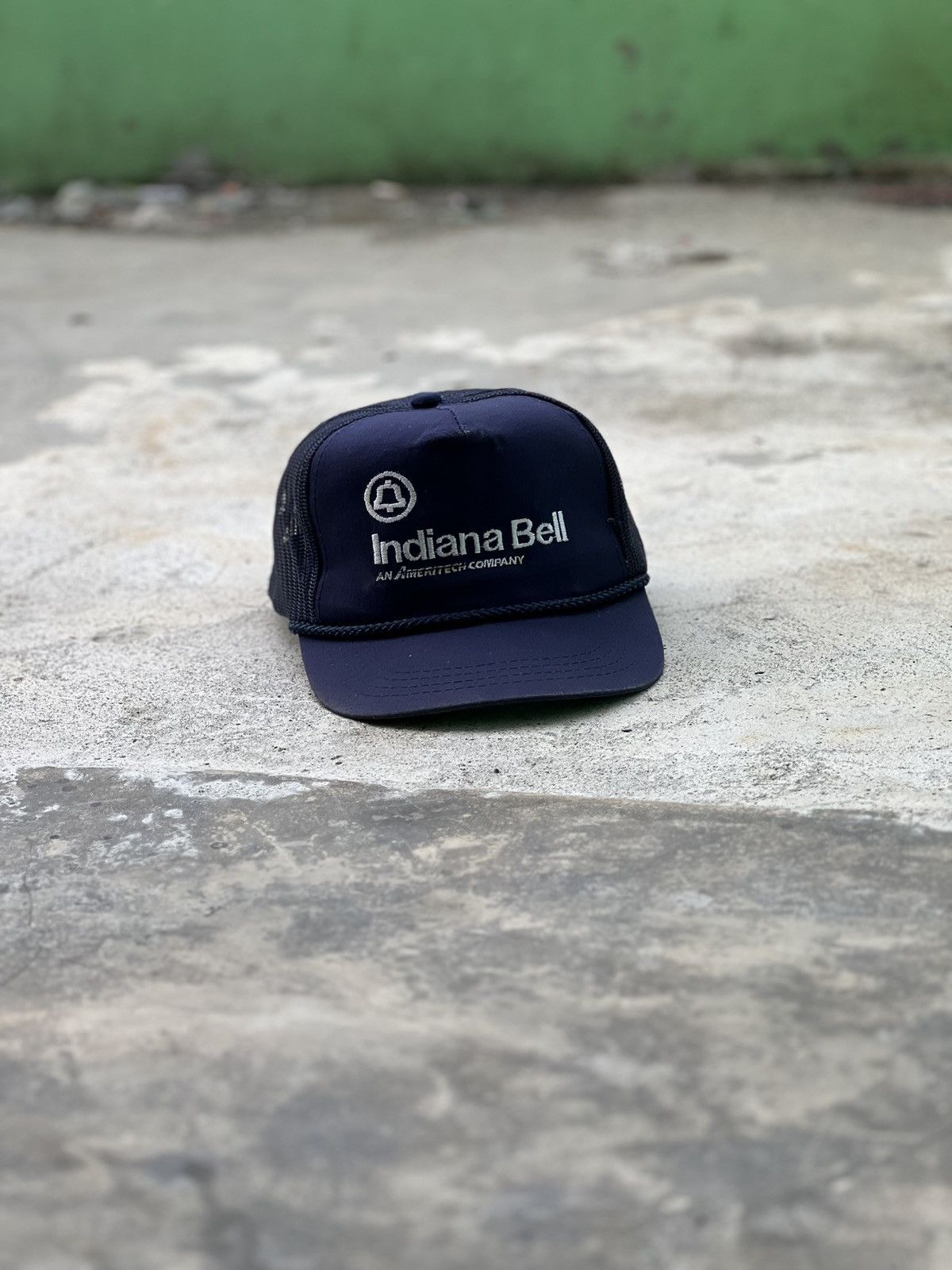 Vintage Vintage Hat Trucker 80s 90s Indiana Bell Telephone Ameritech Size ONE SIZE - 1 Thumbnail
