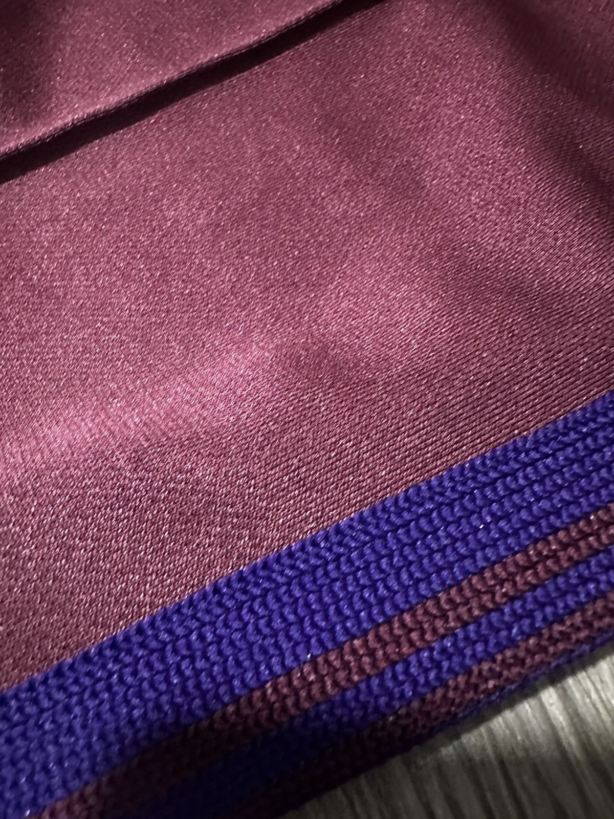 Needles Needles Japan Burgundy Track Pants Size US 29 - 7 Thumbnail