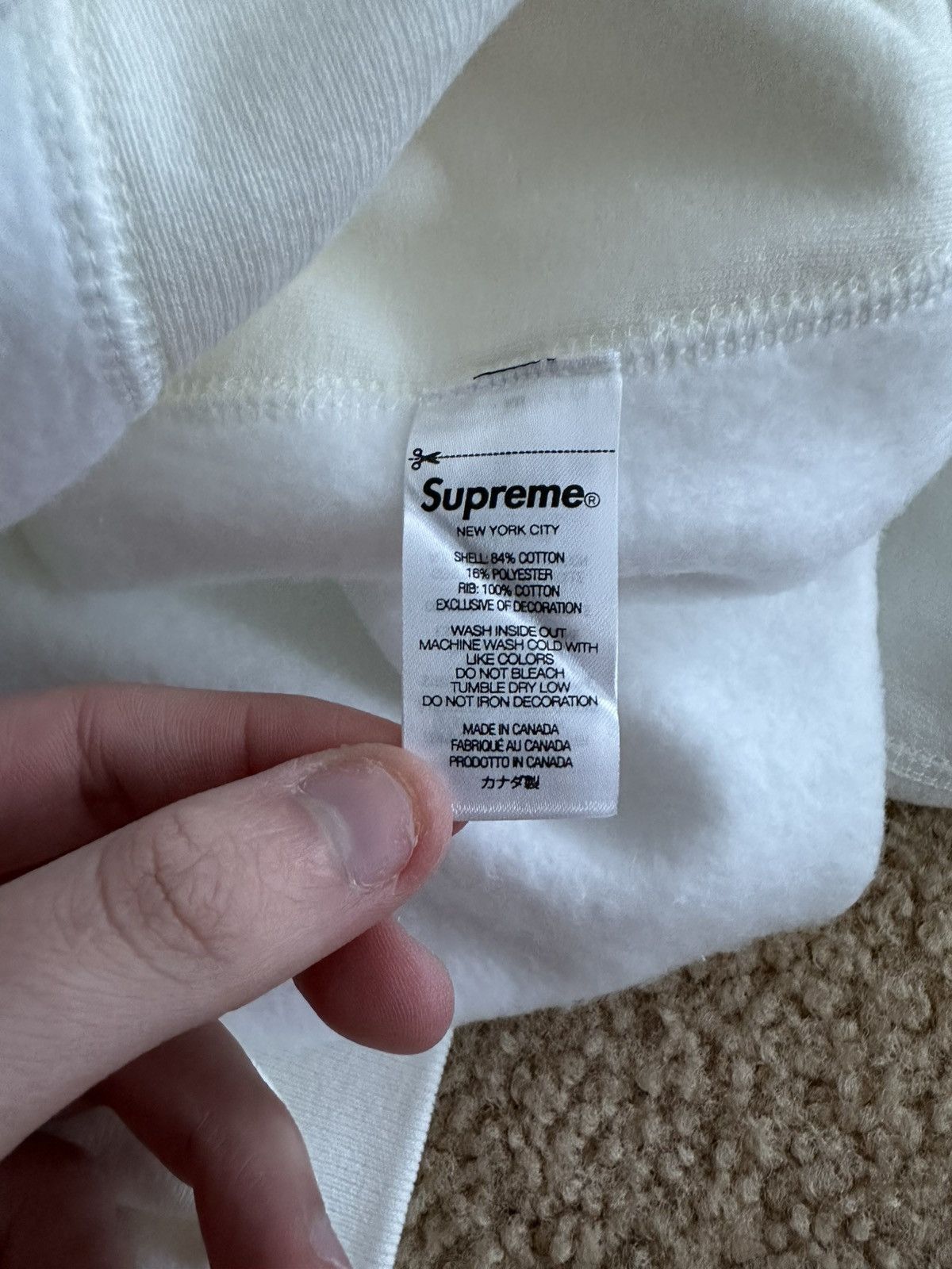 Supreme Supreme Box Logo Hoodie FW25 White/Pink Size US M / EU 48-50 / 2 - 7 Thumbnail