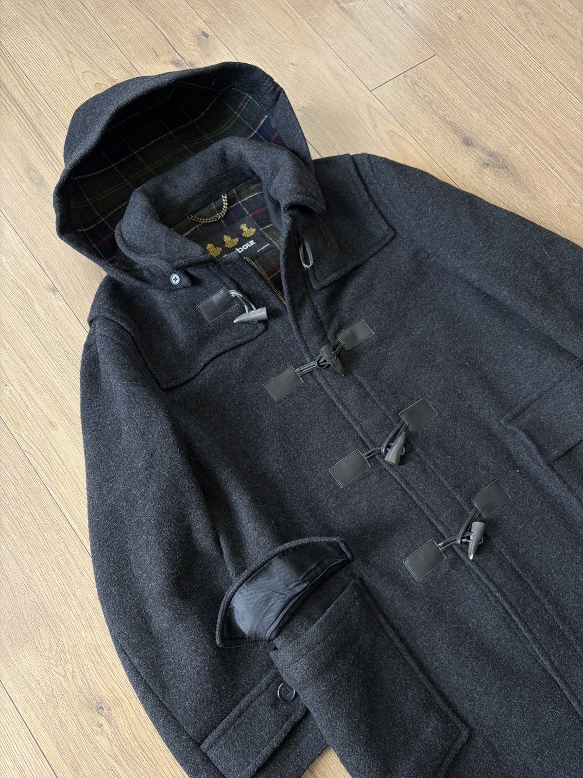 Barbour Barbour Iconic Classic Wool Duffle Coat Size US L / EU 52-54 / 3 - 13 Thumbnail