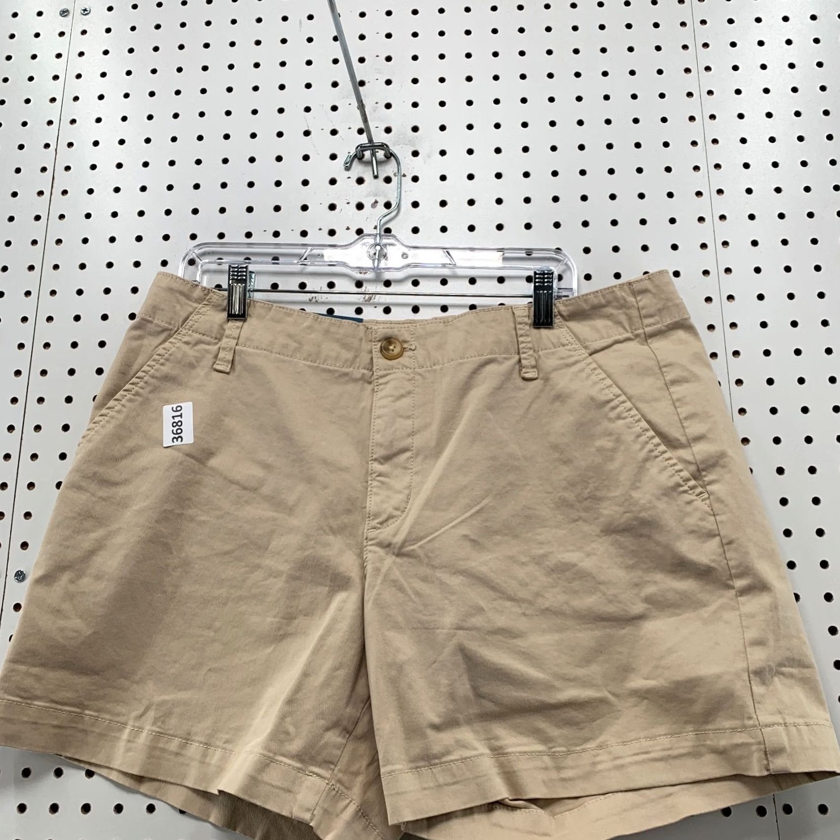 Vintage NEW JAG Shorts Size 16 Mid Rise Tan Khaki Fits 36x6 Chino NWT Size 38" / US 16 / IT 52 - 5 Thumbnail