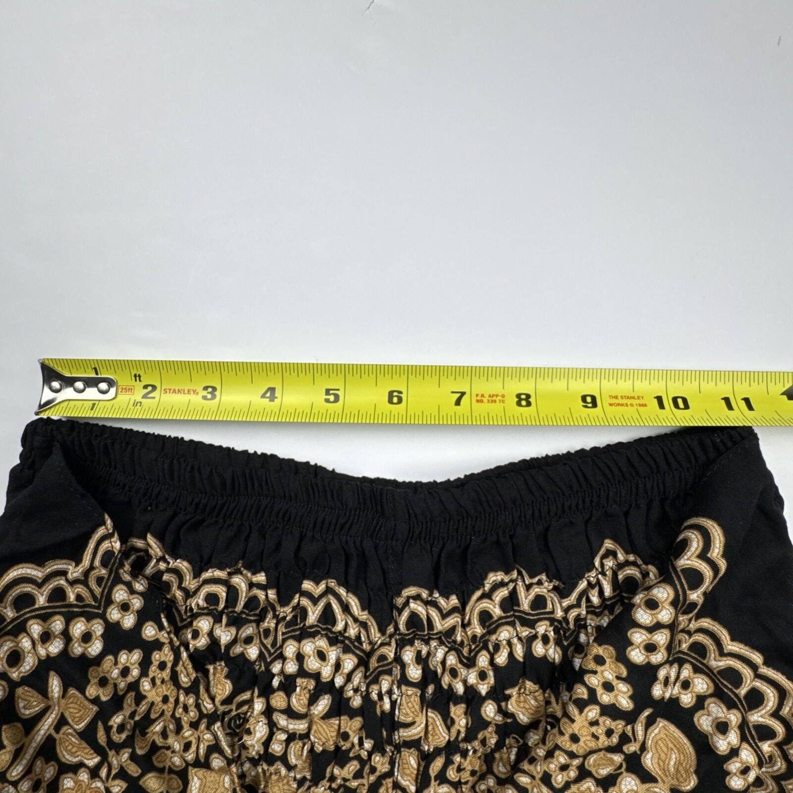 Other Bangkok Pants Smocked Waist Jumpsuit Mandala Wide Leg OS Size 28" / US 6 / IT 42 - 3 Thumbnail