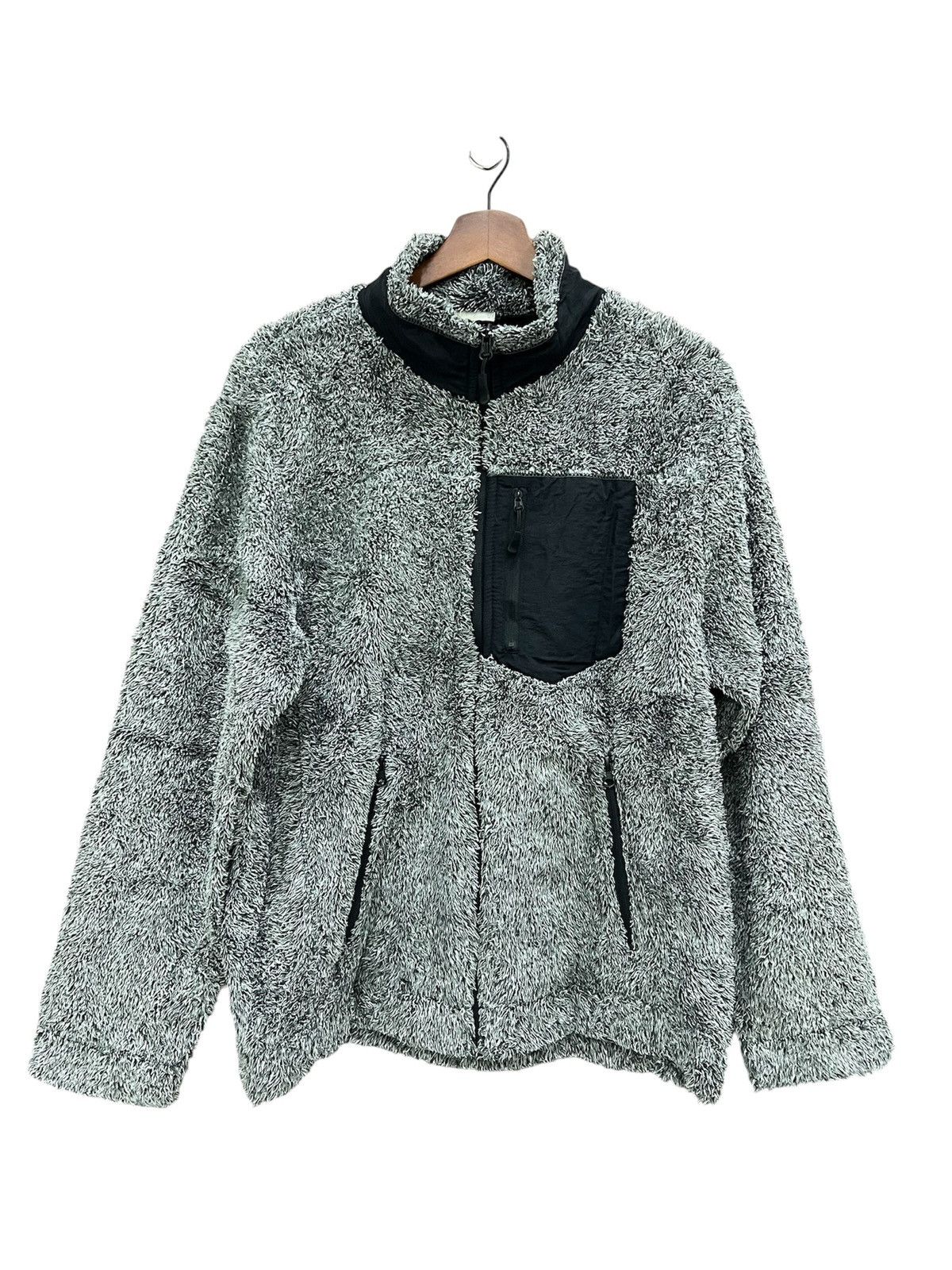 GU Fur Fleece Full Zipper West Bend Sherpa Sweater