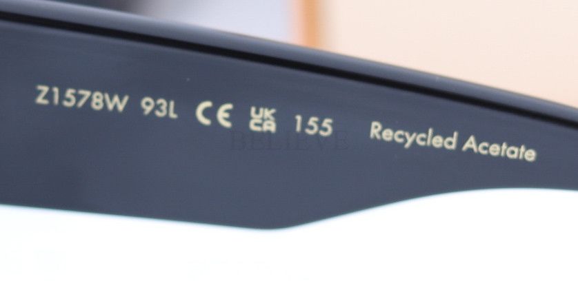 Louis Vuitton LOUIS VUITTON SUNGLASSES Z1578W CYCLONE BLACK 498 Size ONE SIZE - 3 Thumbnail