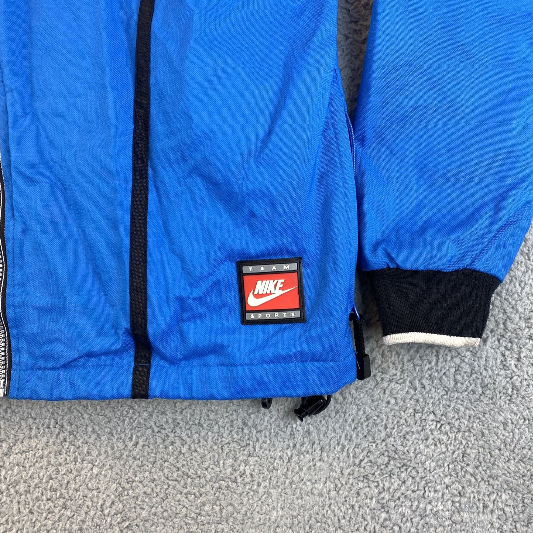 Nike Nike Windbreaker Jacket Mens M Long Sleeve Casual Full Zip Blue Outdoor Size US M / EU 48-50 / 2 - 2 Thumbnail