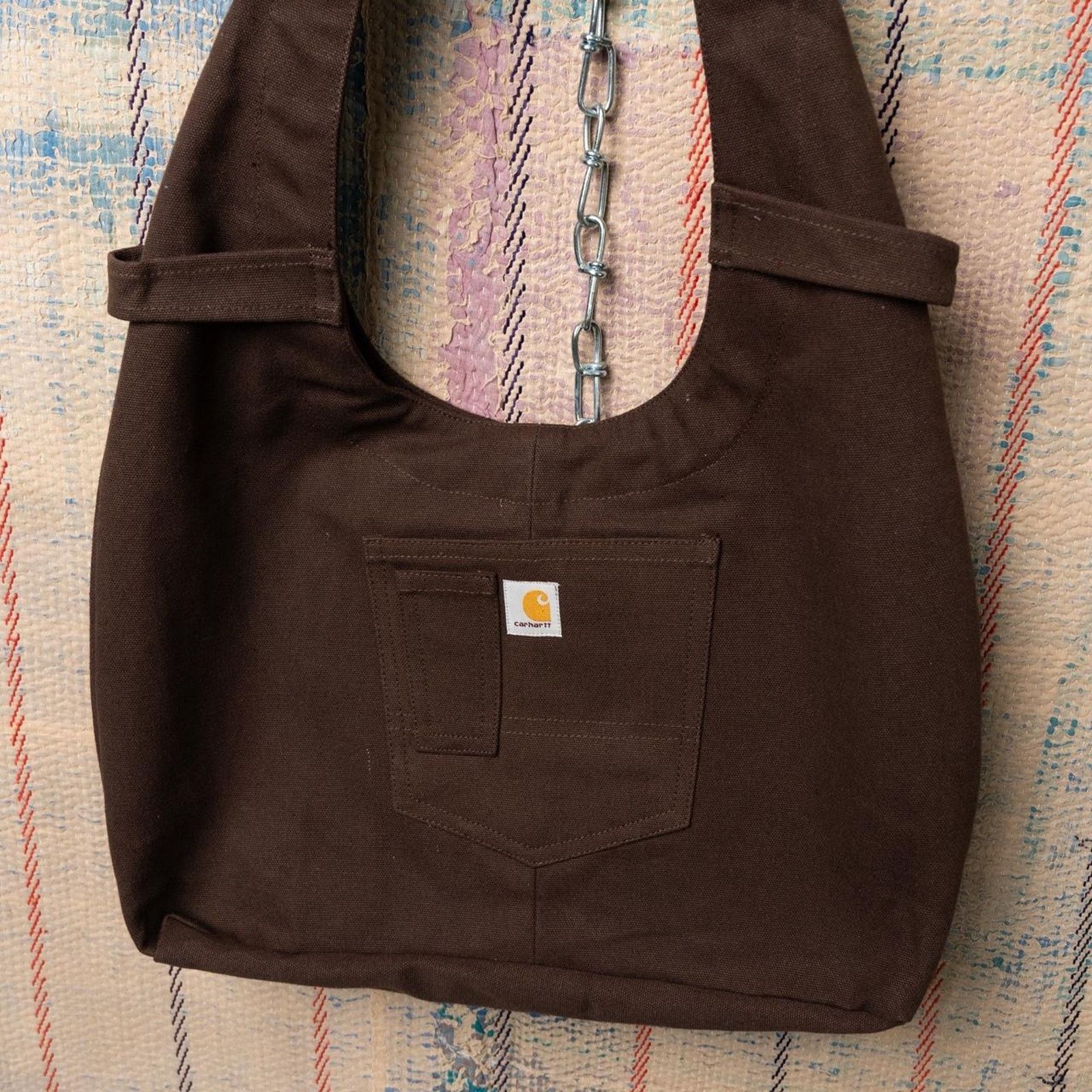 Carhartt Upcycled carhartt hobo bag Size ONE SIZE - 5 Thumbnail