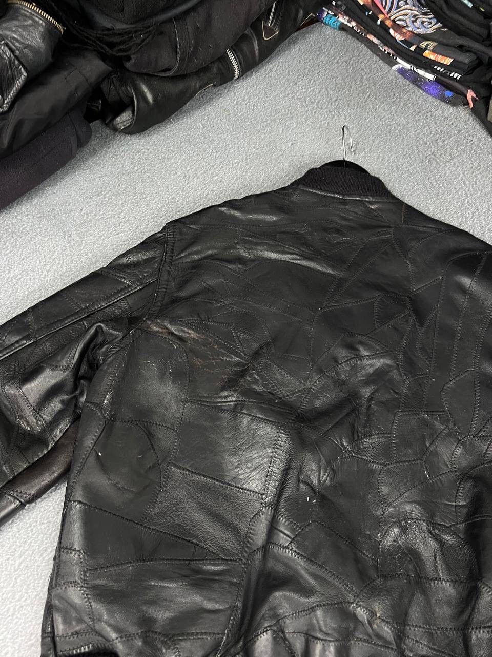Alpha Industries Vintage Alpha Industries Grunge Vibe Leather Bomber Jacket Size S / US 4 / IT 40 - 8 Thumbnail