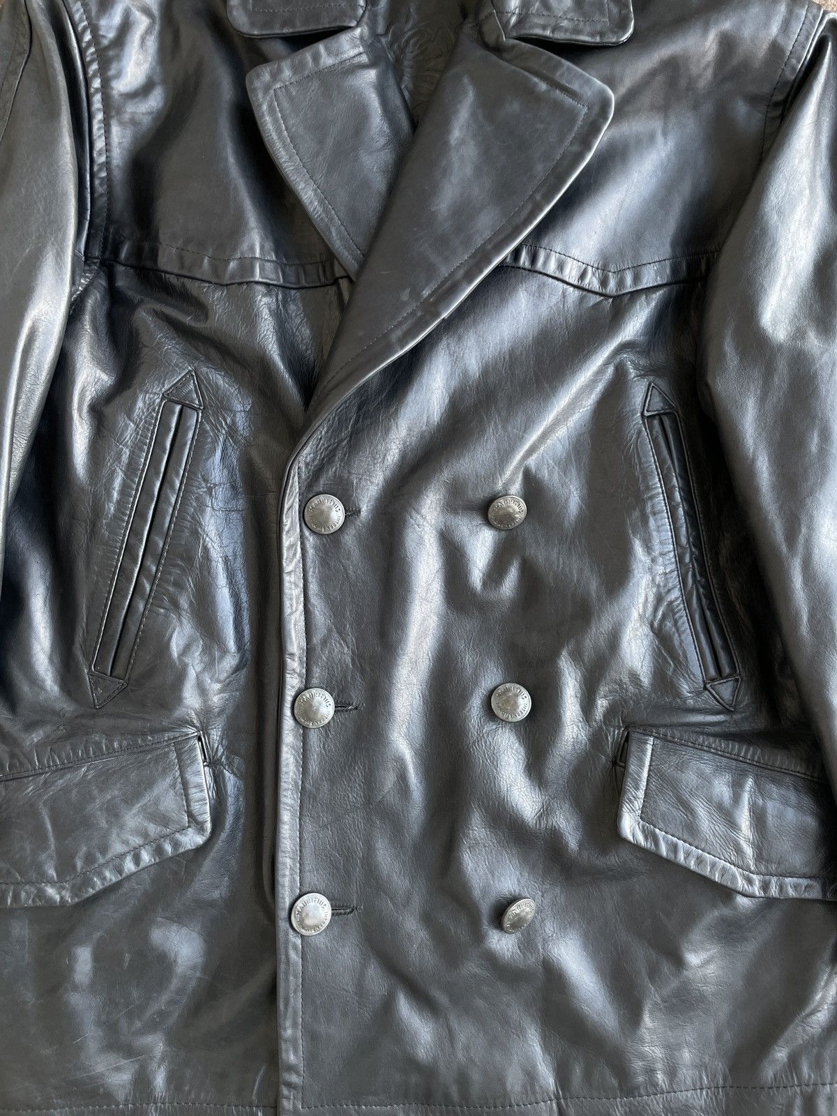 Other Mauritius Leather Pea Coat Size US L / EU 52-54 / 3 - 2 Thumbnail