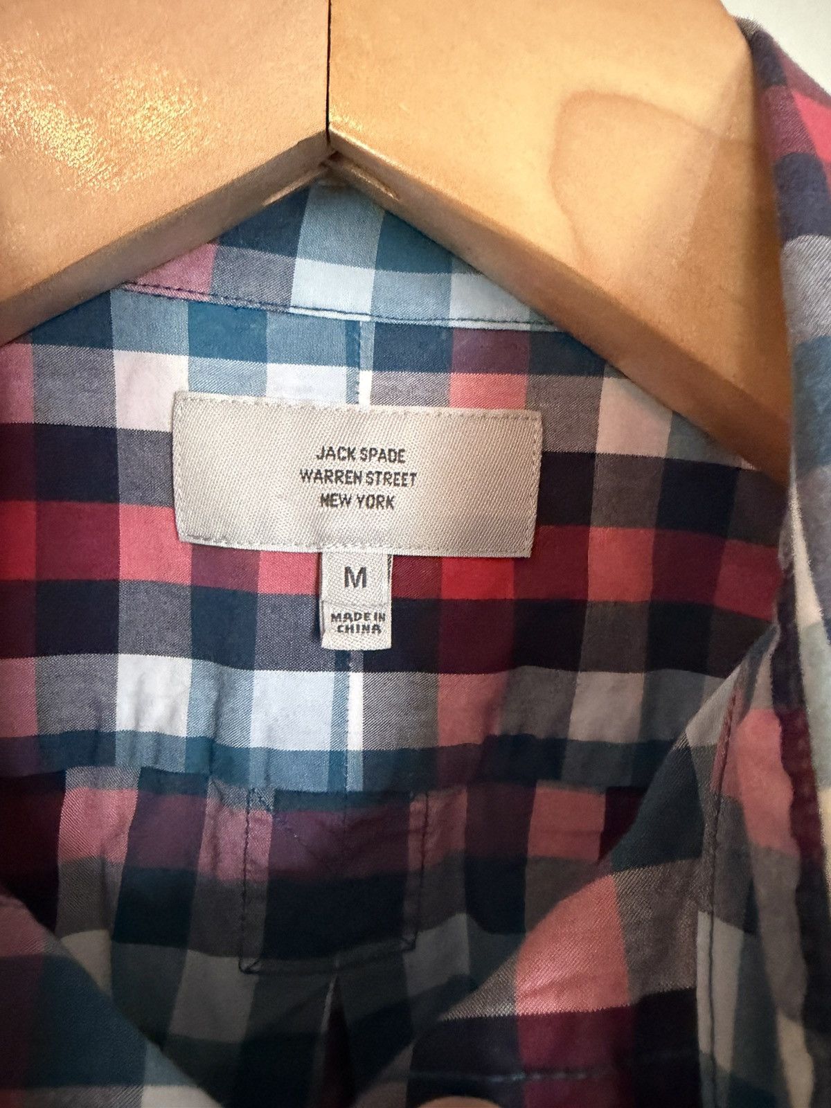 Jack Spade Jack Spade Red White Blue Check M Size US M / EU 48-50 / 2 - 4 Thumbnail