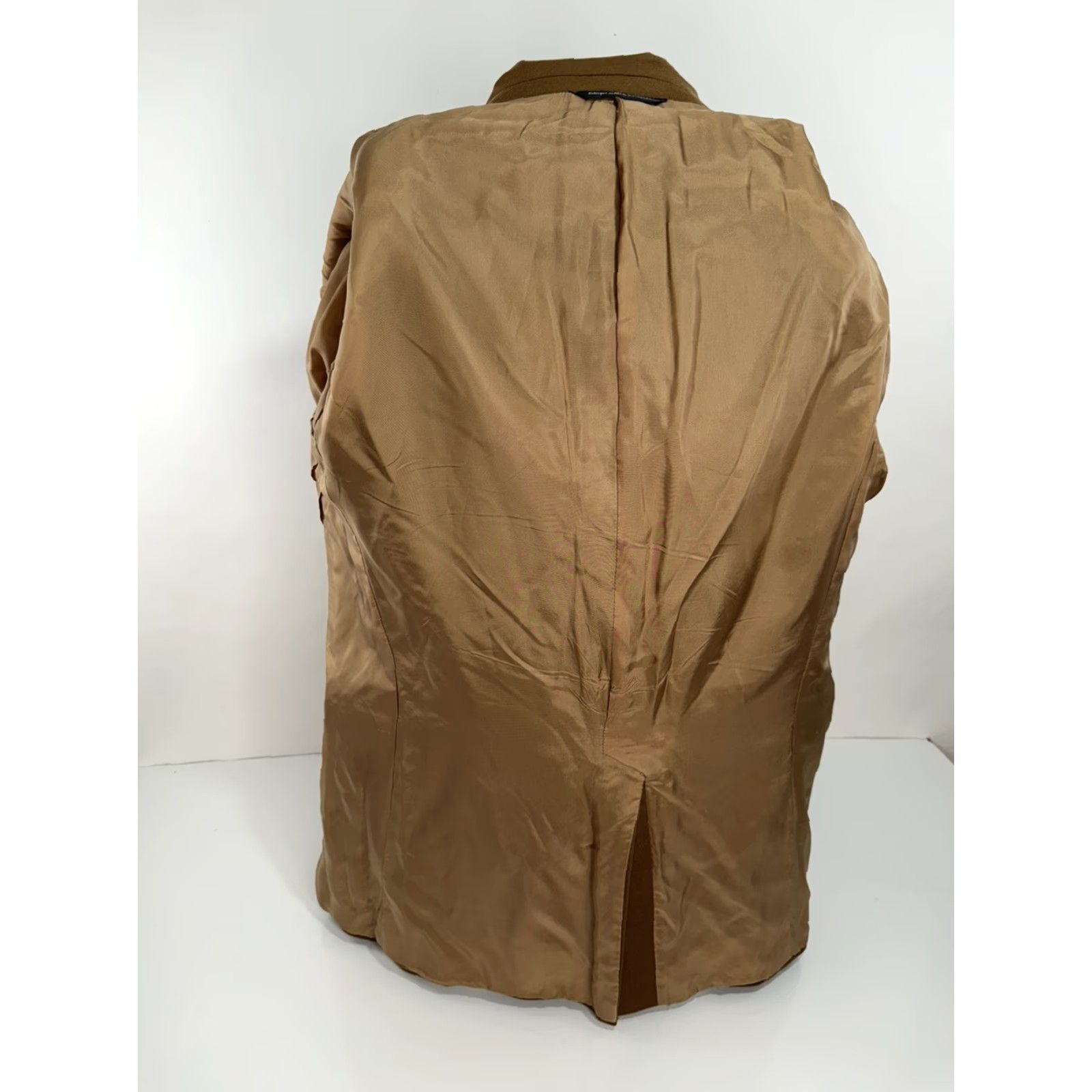 Vintage COPPLEY Cashmere Mens 42 Blazer Jacket Big & Tall Brown Coppley Blazer Mens 42 Cashmere Brown Blazer Mens Size 42R - 5 Thumbnail