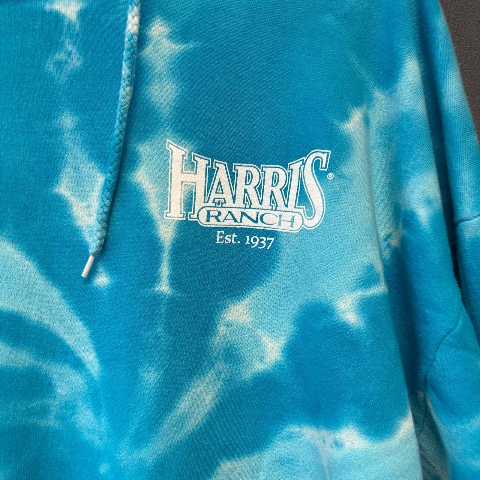 Port & Company Port Company Tie Dye Harris Ranch Hoodie XL Blue Streetwear Size US XL / EU 56 / 4 - 4 Thumbnail