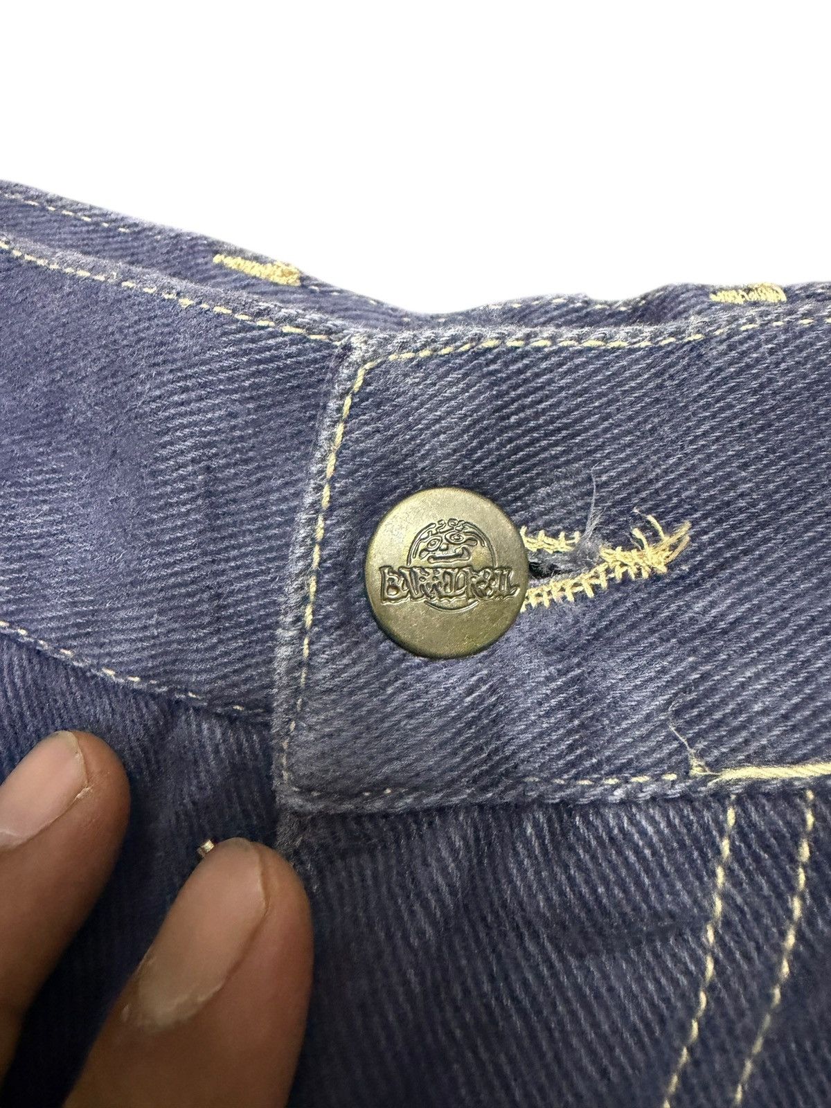 Vintage Vintage 90s Barrel Roll Jorts Baggy Size US 33 - 2 Thumbnail