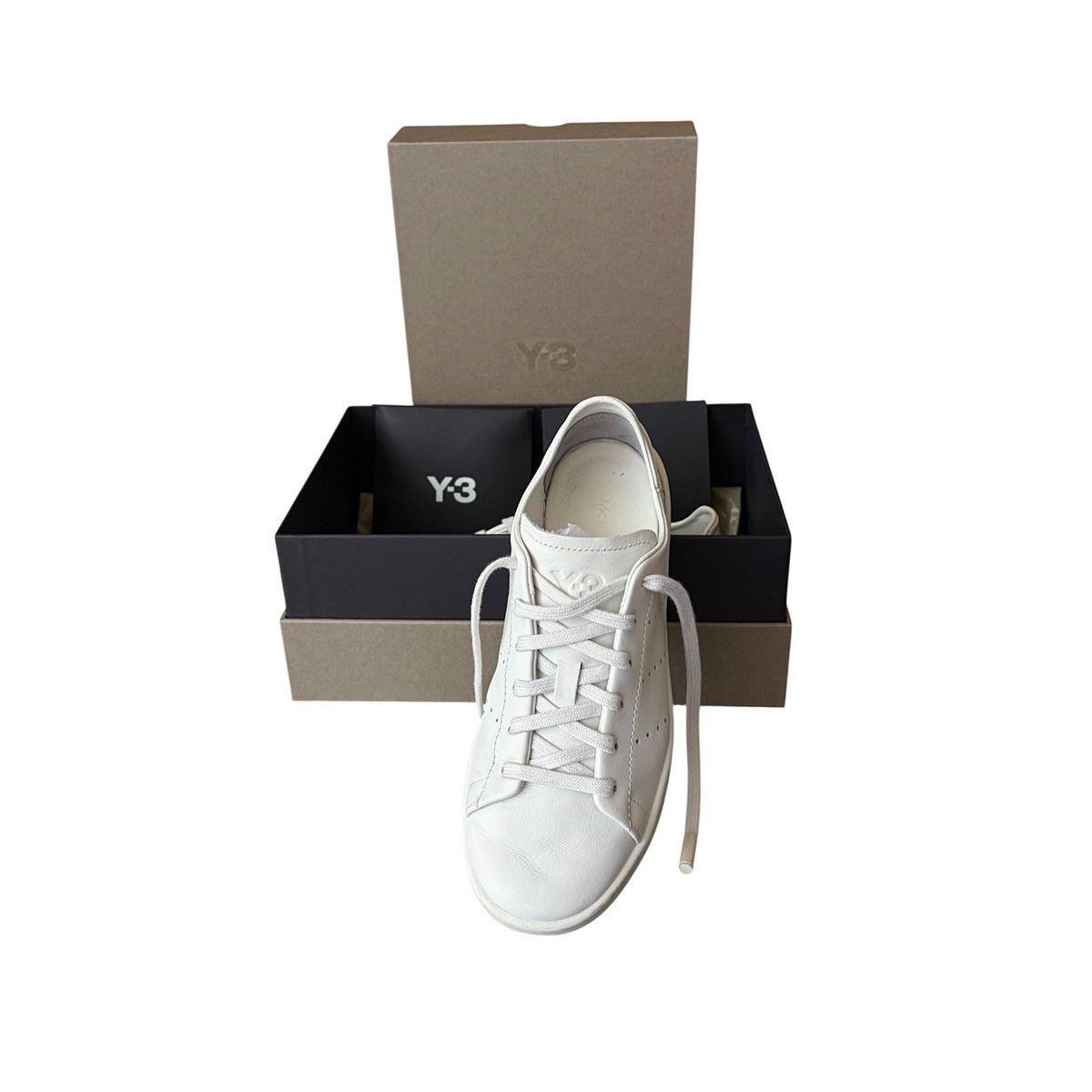 Adidas × Y-3 Y-3 Yohji Yamamoto x Adidas Stan Smith Size US 7 / IT 37 - 5 Thumbnail