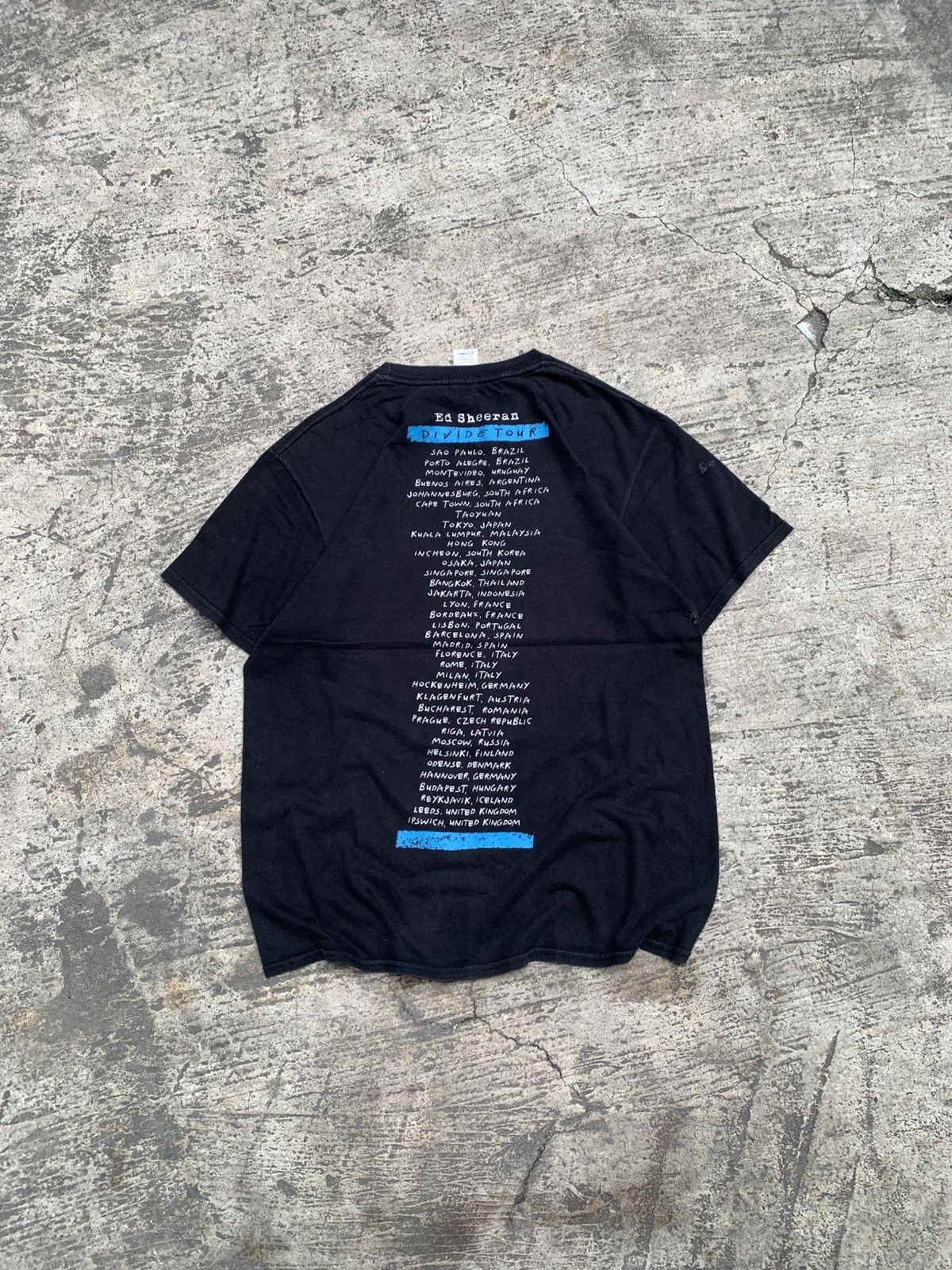 Gildan Vintage ed sheeran tshirt Size US M / EU 48-50 / 2 - 2 Thumbnail