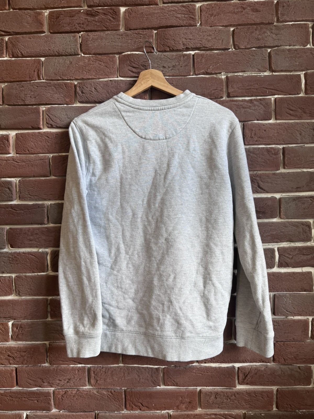 A.P.C. A.P.C Logo Sweatshirt Grey Crewneck Made in USA M hype Size US M / EU 48-50 / 2 - 4 Thumbnail