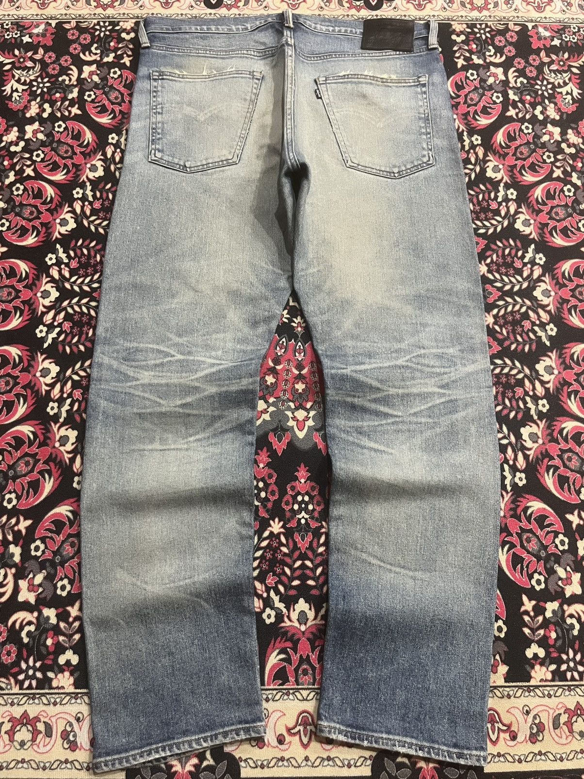 Levi's Made & Crafted Vintage Levi’s Made & Crafted Big E 502 Taper Selvedge Jeans Size US 36 / EU 52 - 2 Thumbnail