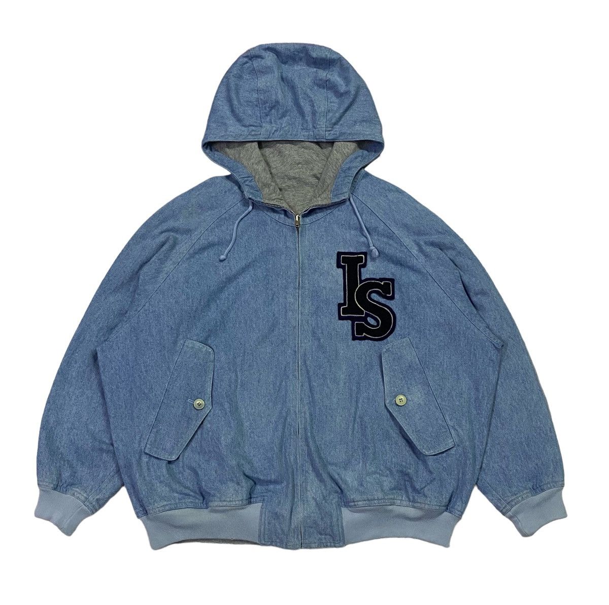 Issey Miyake Rare🔥Vintage Issey Miyake Reversible Bomber Hoodie Jacket Size US XL / EU 56 / 4 - 2 Thumbnail