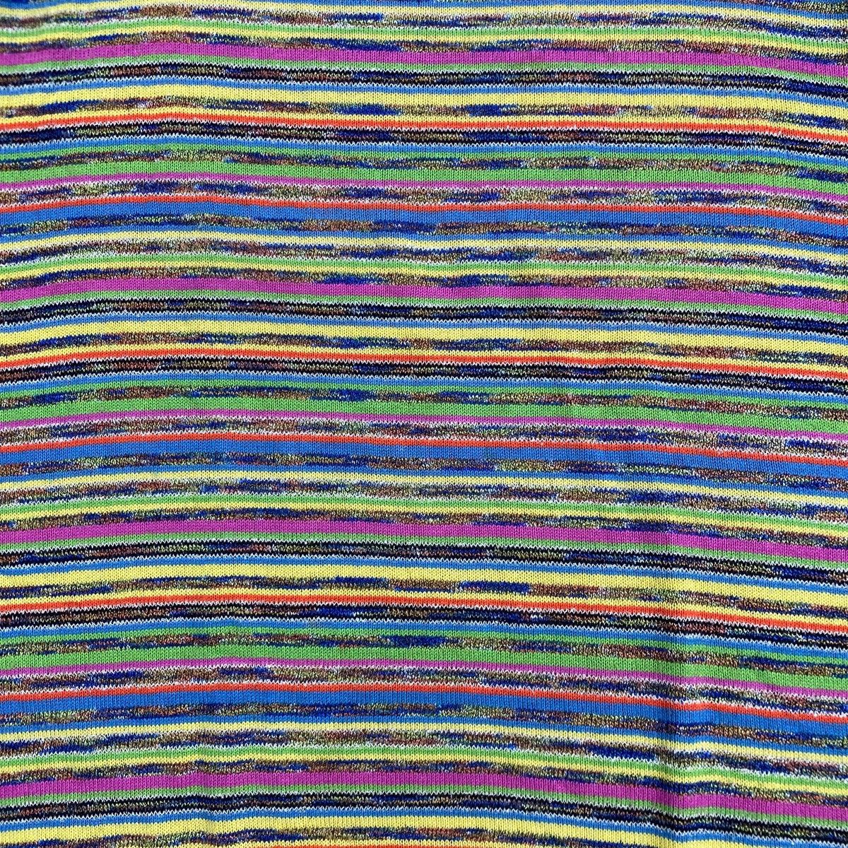Missoni 1990s Missoni Sport Italy Striped Knitwear Longsleeve Size US L / EU 52-54 / 3 - 7 Thumbnail