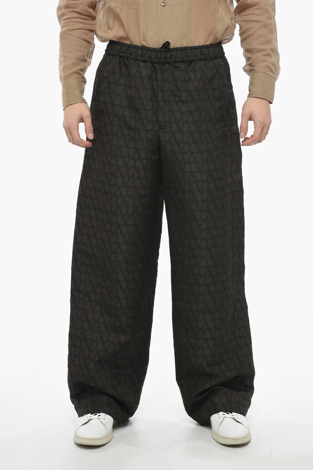 Valentino og1mm0426 Sweatpants & Joggers in Brown Size US 30 / EU 46 - 1 Thumbnail