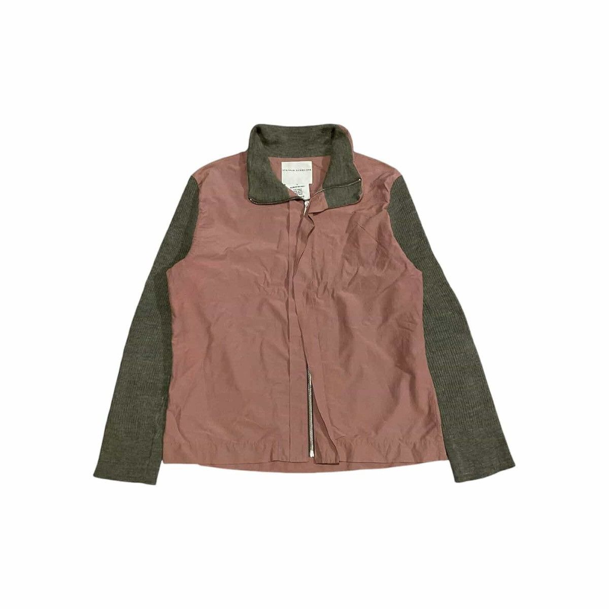 Designer × Stephan Schneider 🔥Archived Vintage Stephan Schneider Jacket Wool Sleeve Size US L / EU 52-54 / 3 - 1 Thumbnail