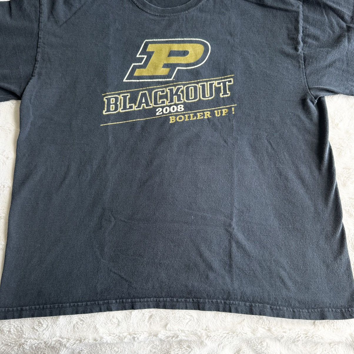 Other Purdue Football Shirt Tee Mens XL Blackout Game Penn State Size US XL / EU 56 / 4 - 4 Thumbnail