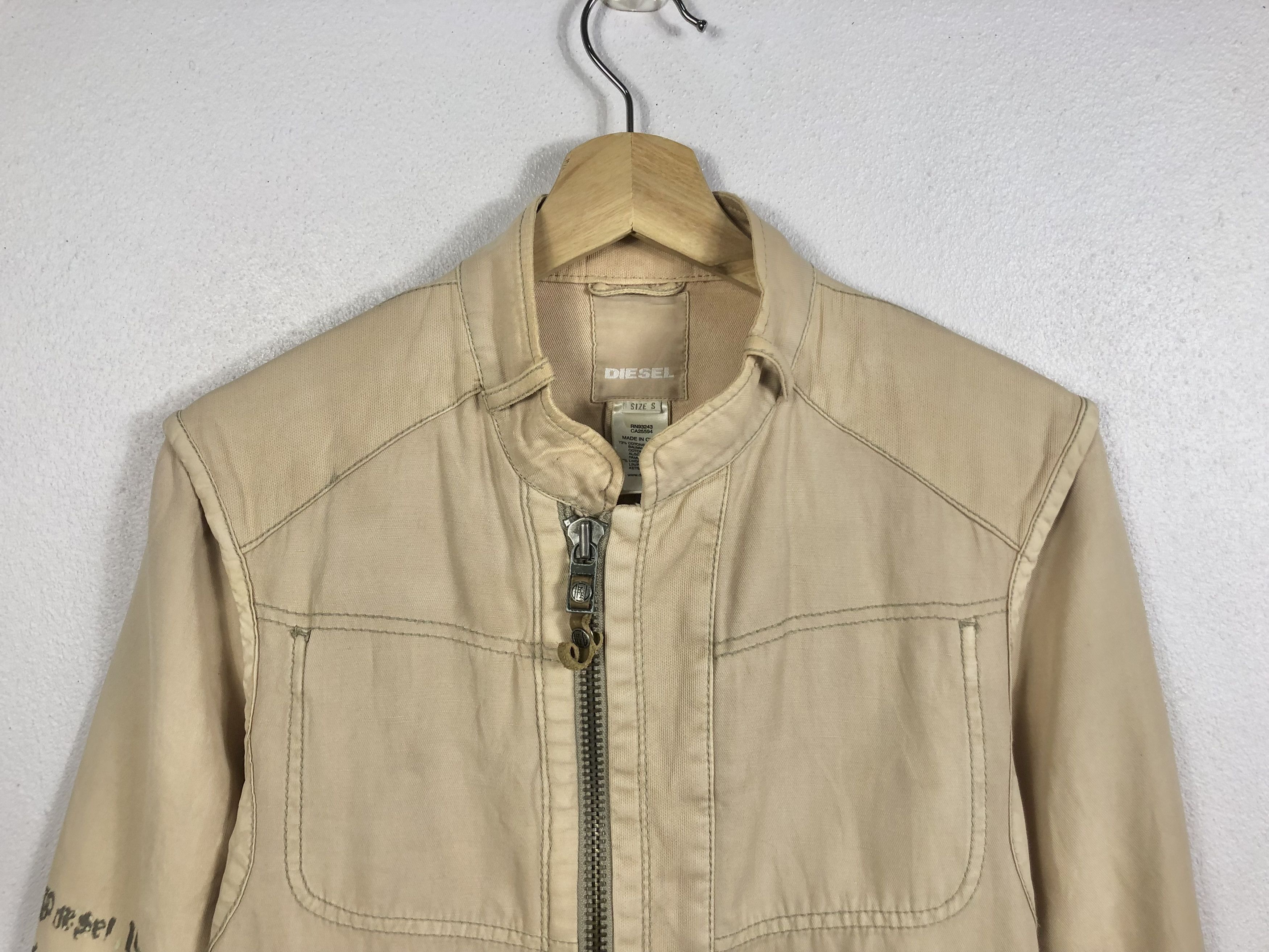 Diesel Rare Diesel Zipper Jacket Size US S / EU 44-46 / 1 - 2 Thumbnail