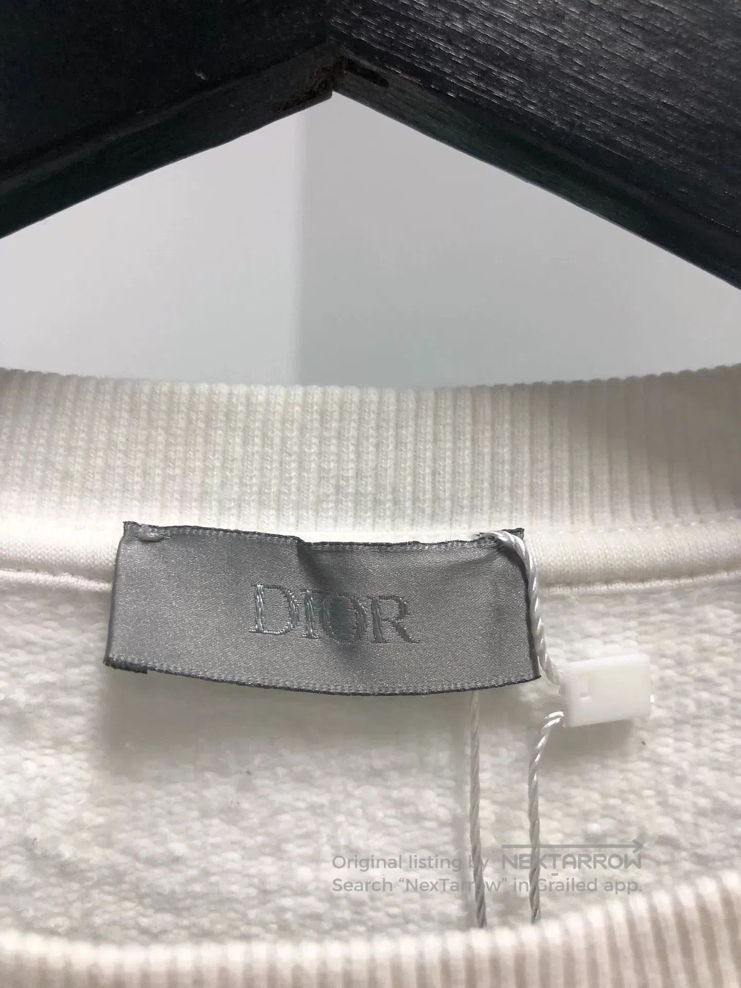 Dior Dior Embroidered Bee Sweatshirt in White. Size S / US 4 / IT 40 - 3 Thumbnail