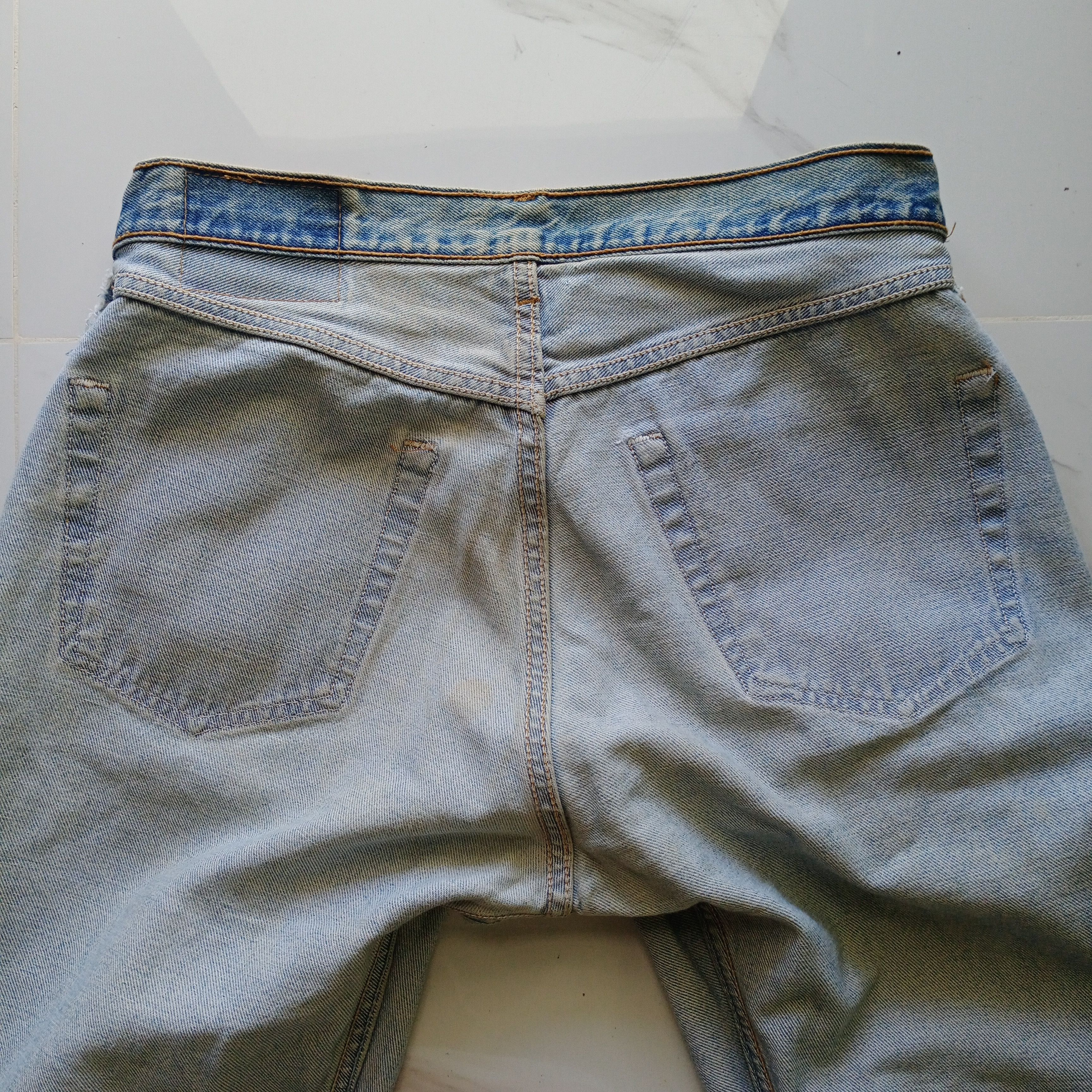 Levi's Vintage Levis 501 Canada Distressed Denim Jeans USA big E Size US 32 / EU 48 - 23 Thumbnail