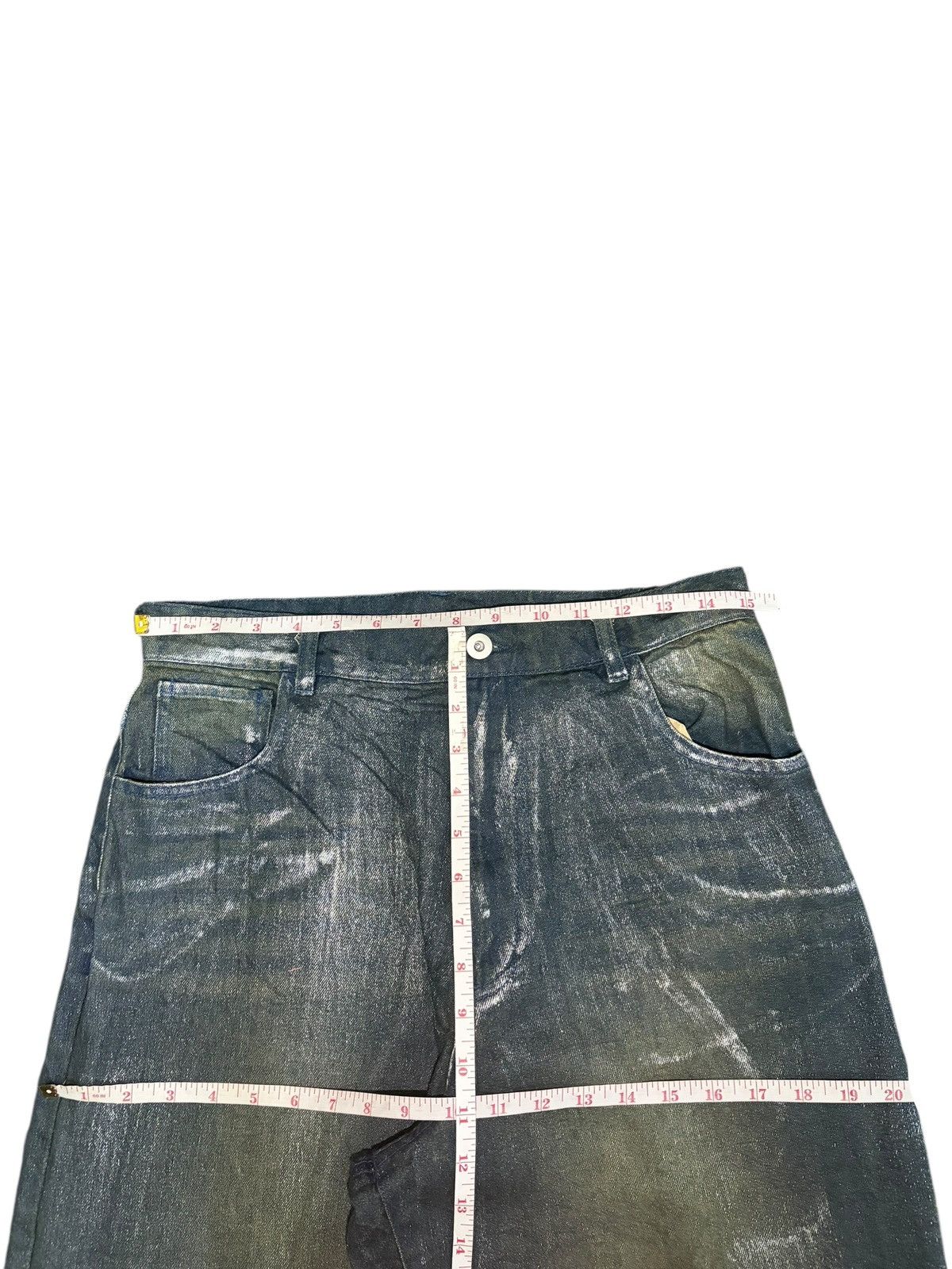 Fubu Vintage Japanese Brand Ultra Wide Baggy Jeans Size 30" / US 8 / IT 44 - 6 Thumbnail