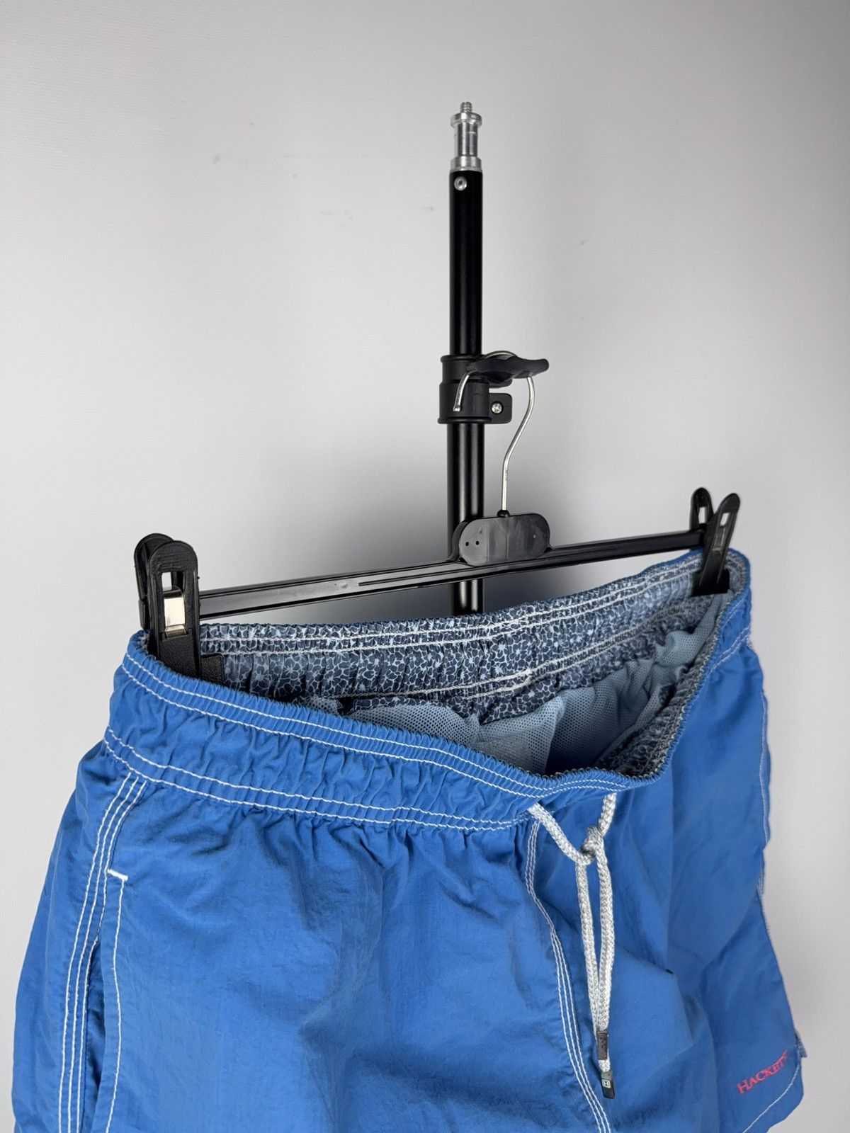 Hackett × Vintage Hackett London Blue logo Premium Casual Shorts Size US 34 / EU 50 - 7 Thumbnail