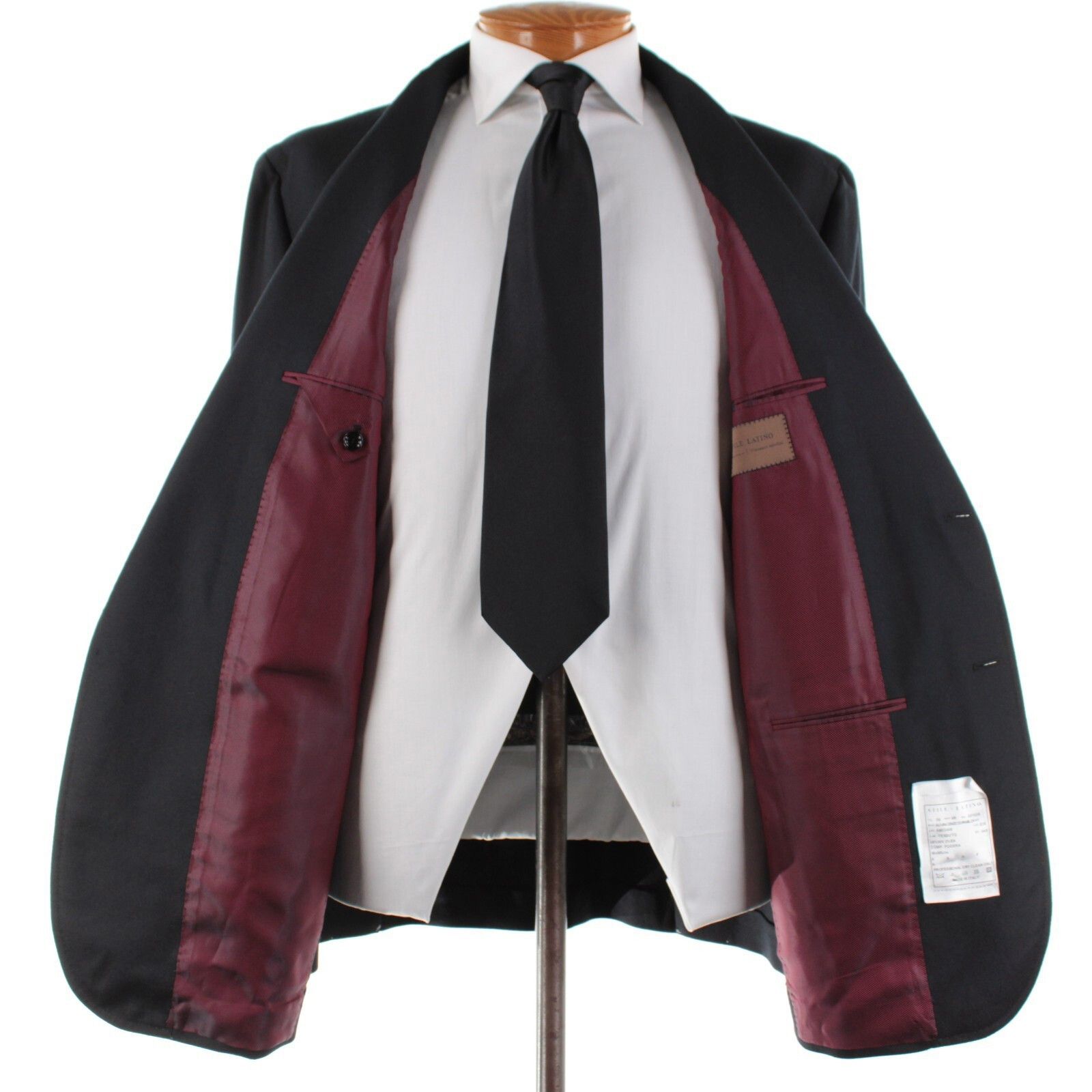 Other Stile Latino Suit Size US 48 Regular in Black Size 48R - 7 Thumbnail