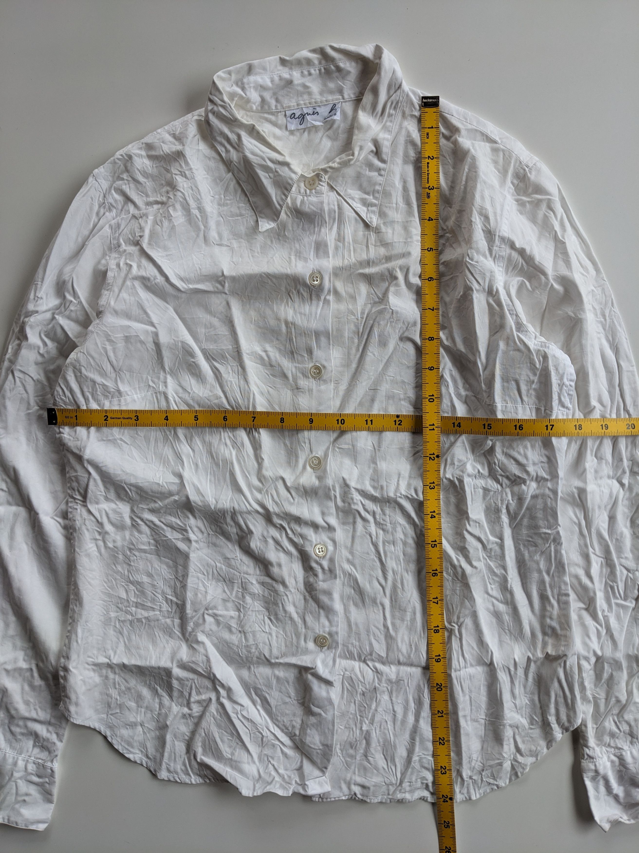 Designer × agnes b. Agnes B. plain shirt Size S / US 4 / IT 40 - 7 Thumbnail