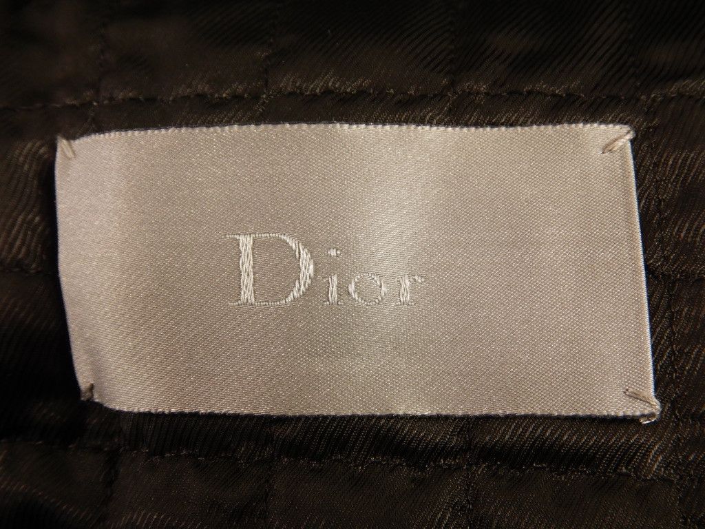 Dior × Kris Van Assche Dior Homme AW08 Black Wool Military Jacket Size US S / EU 44-46 / 1 - 16 Thumbnail