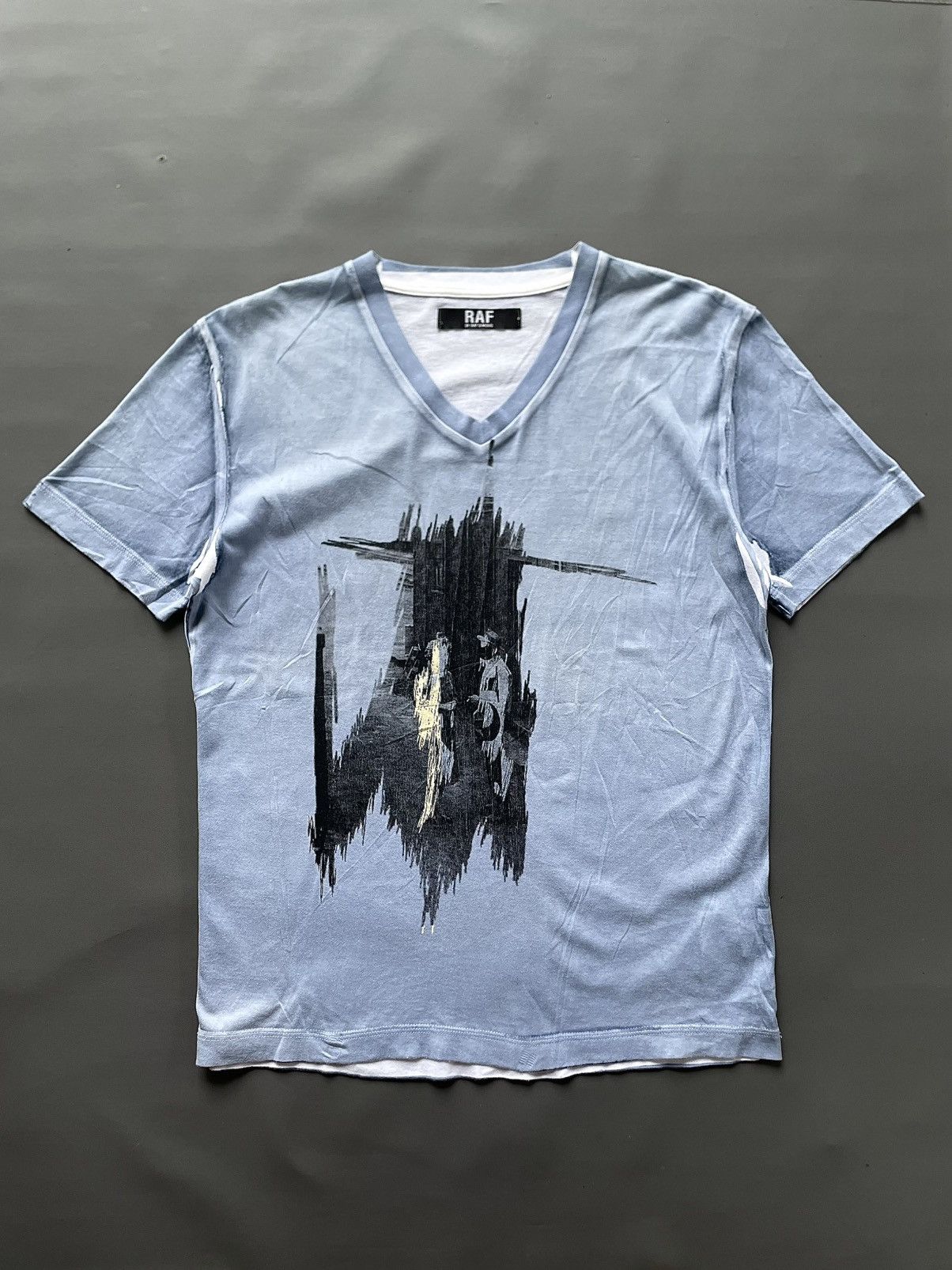 Raf by Raf Simons Raf By Raf Simons Trompe Loeil Tees Size US S / EU 44-46 / 1 - 1 Thumbnail
