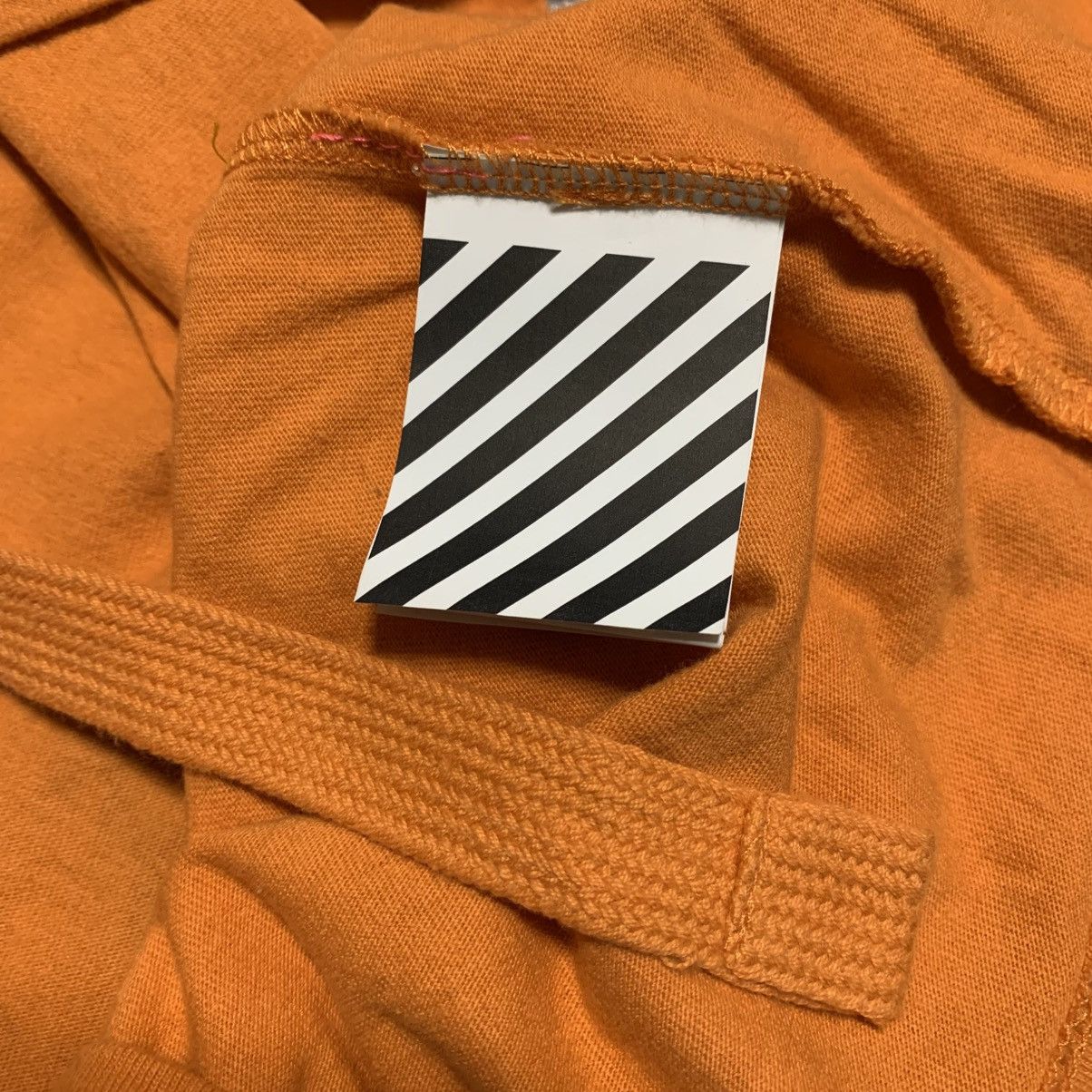 Off-White Off White XS Spray Paint Arrows Orange Tee Virgil Abloh 2020 Size US XS / EU 42 / 0 - 6 Thumbnail