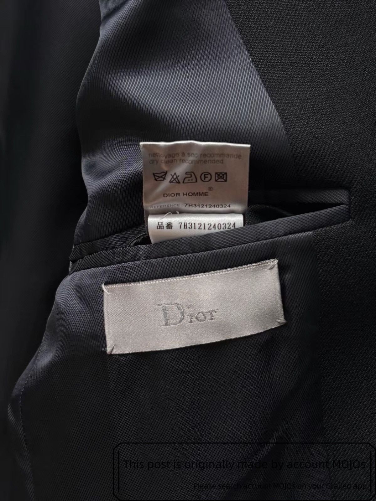 Dior Sz 44 Dior Homme 07AW Tactics Stripe Military Jacket mojos22 Size US S / EU 44-46 / 1 - 9 Thumbnail