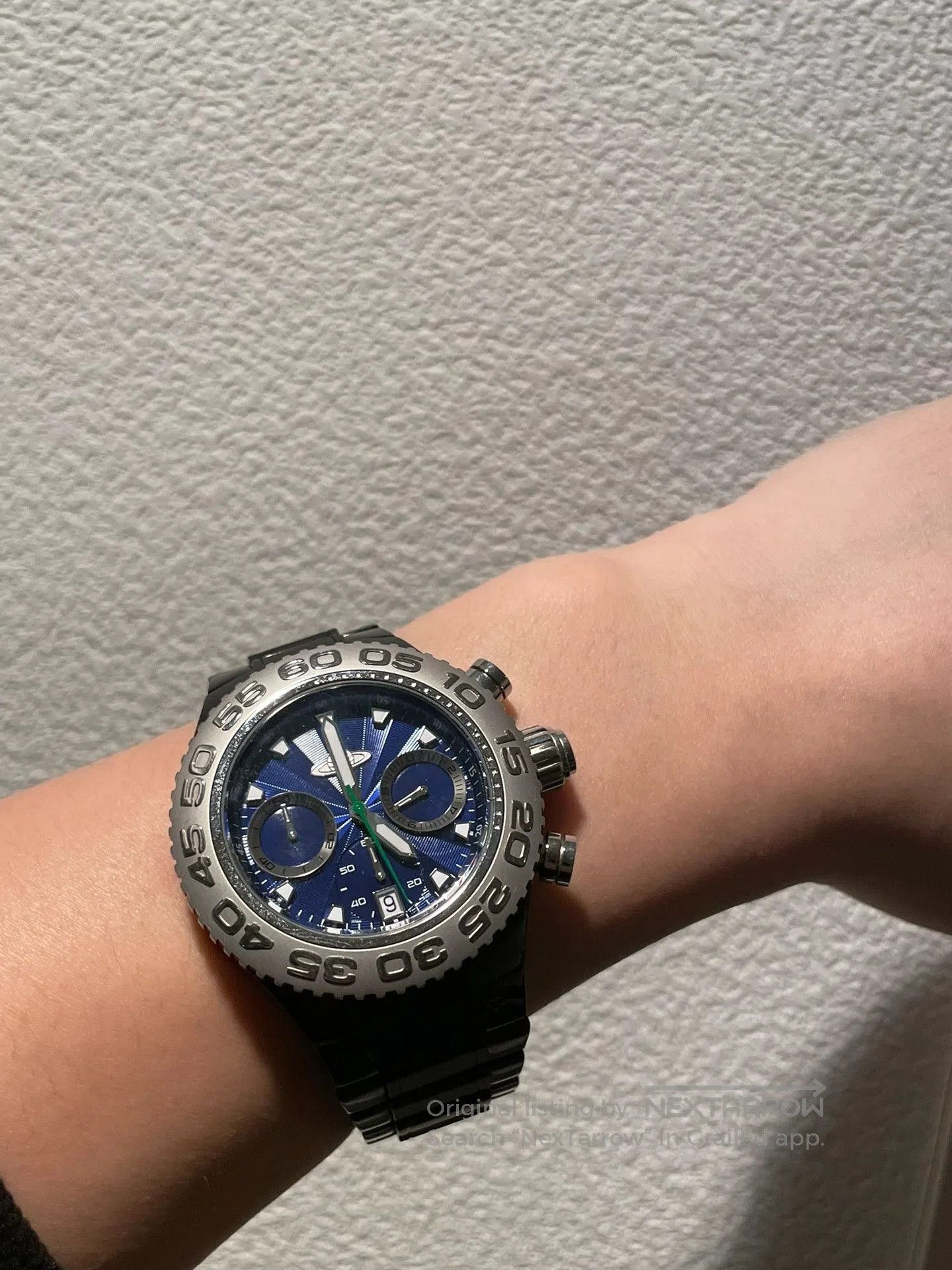 Vivienne Westwood Vivienne Westwood Electric Blue Dial Dive Watch. Size ONE SIZE - 1 Thumbnail